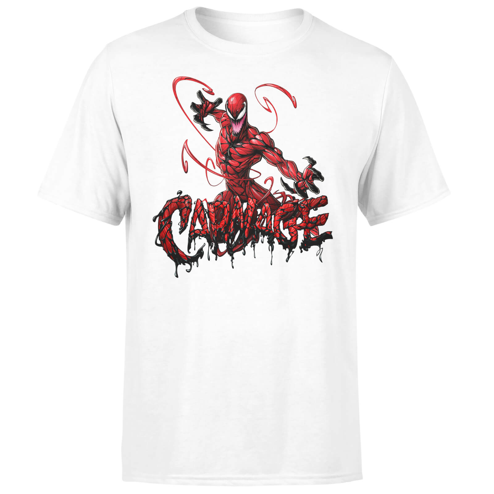 Akedo X Carnage Unisex T-Shirt - White - XL - White