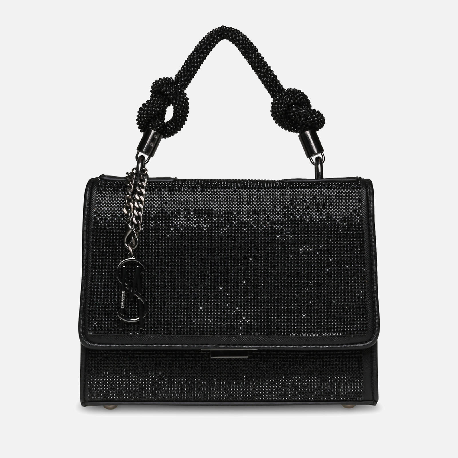 Steve Madden Women's Bknotted Top Handle Mini Bag - Black