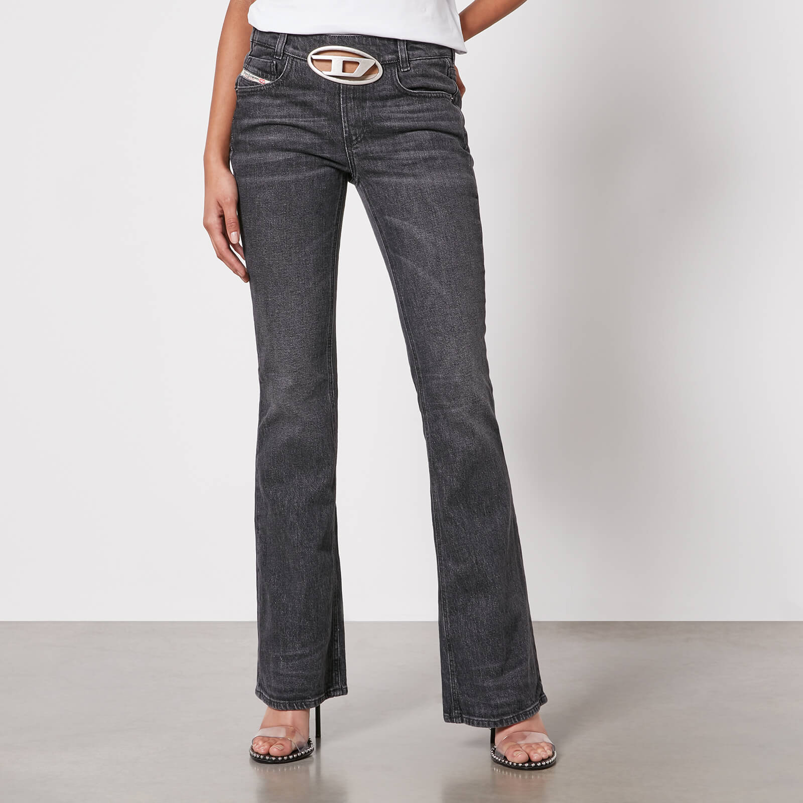 Diesel 1969 D-Ebbey-S2 Stretch-Denim Flared Jeans - W27