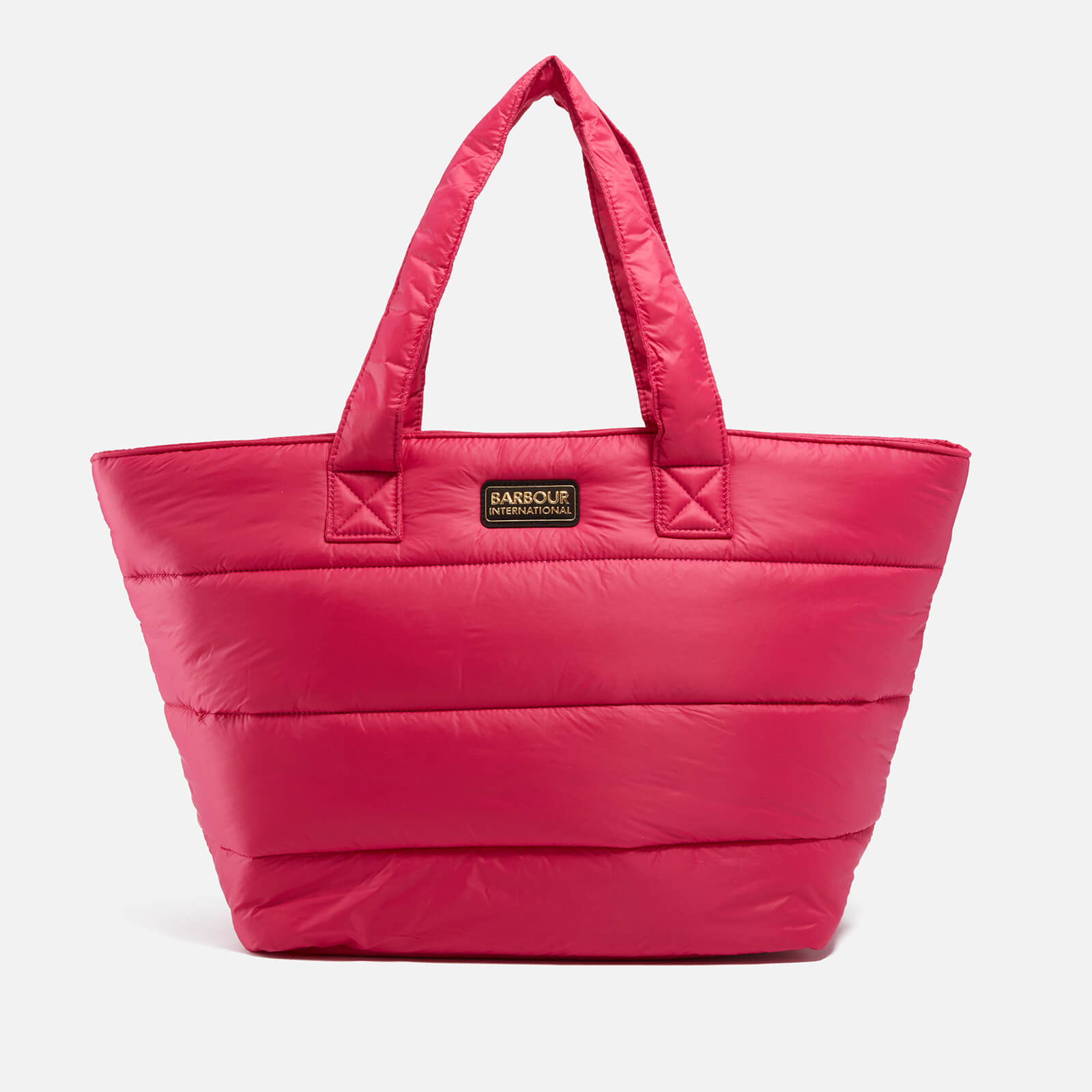 Image of Barbour International Monaco Large Quilted Nylon Tote Bag