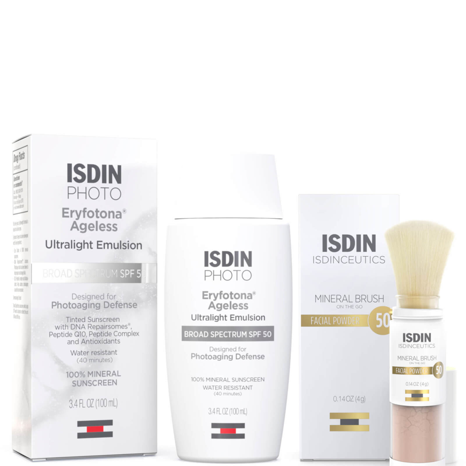 Isdin Flawless Duo (worth $125.00) In White