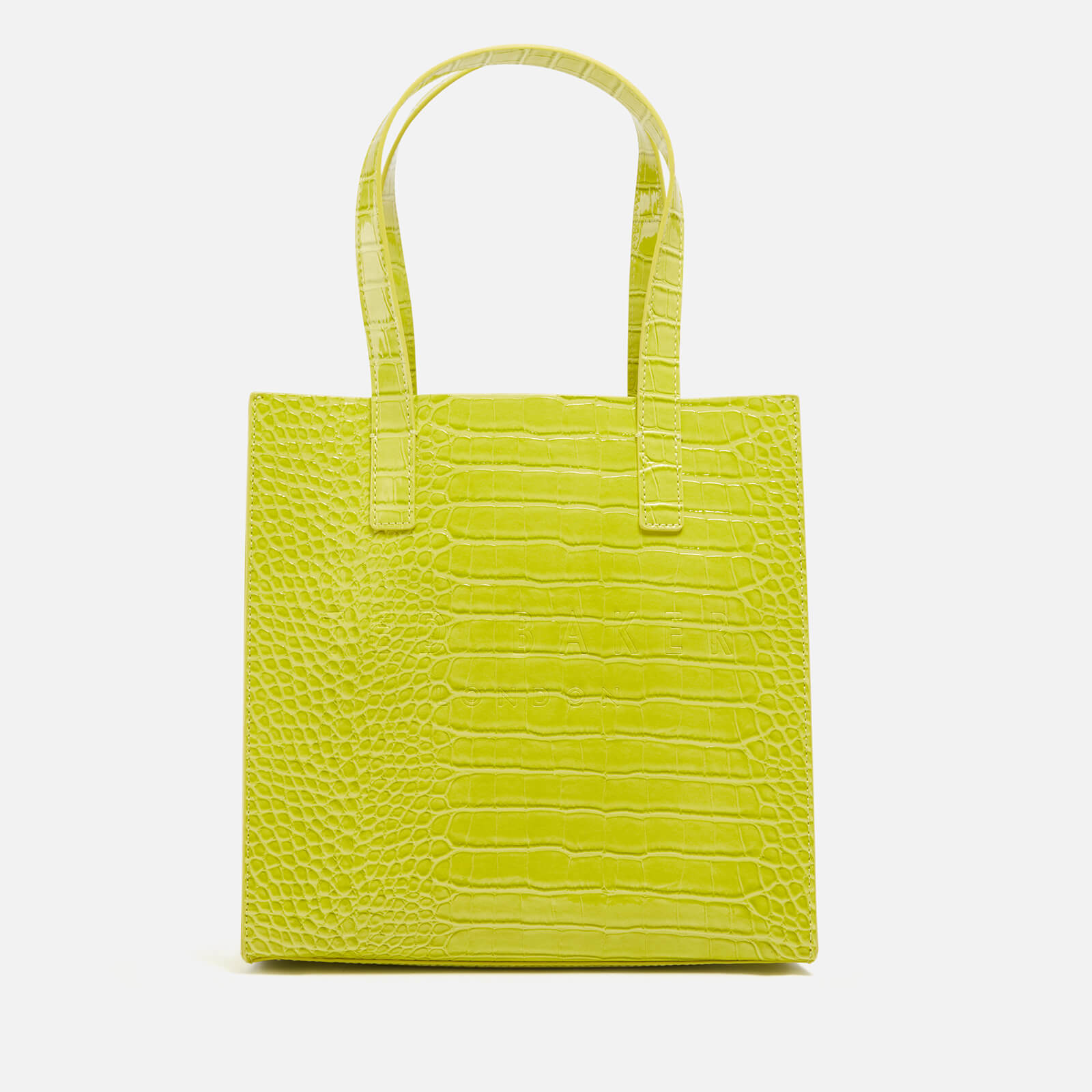 Ted Baker Reptcon Small Croc-Effect Faux Leather Tote Bag