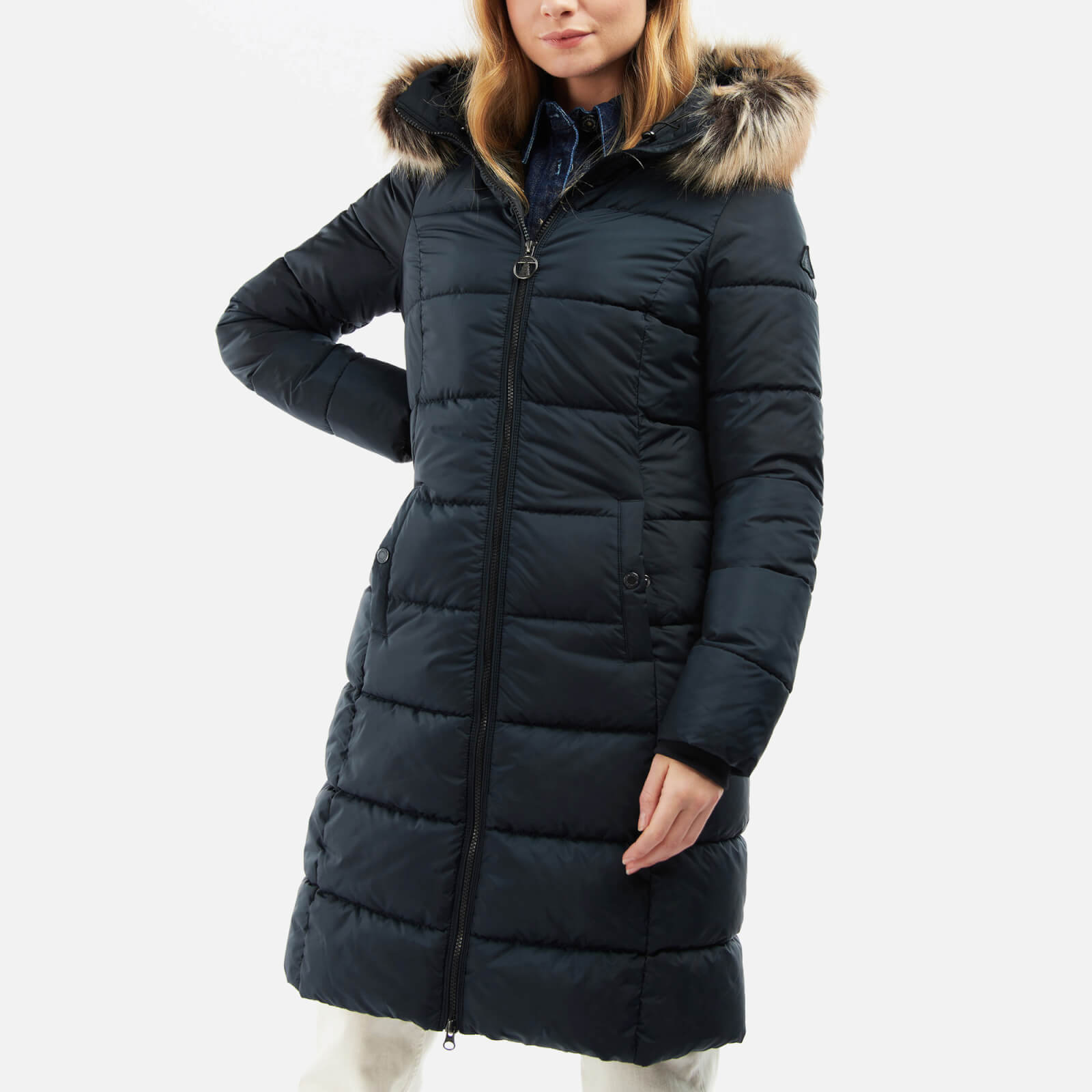 Barbour Rosoman Quilted Coat - UK 8