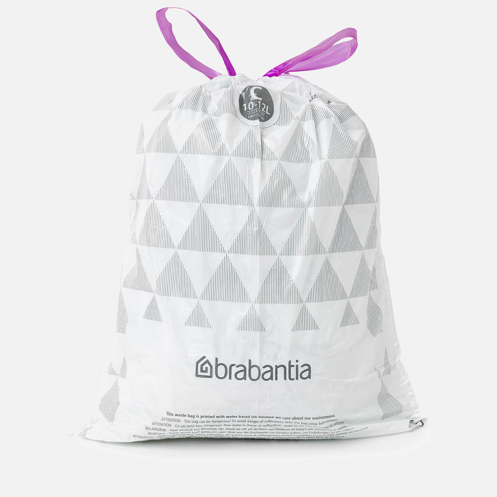 Brabantia PerfectFit Bin Bags - Code C- 10-12L - 200 Bags