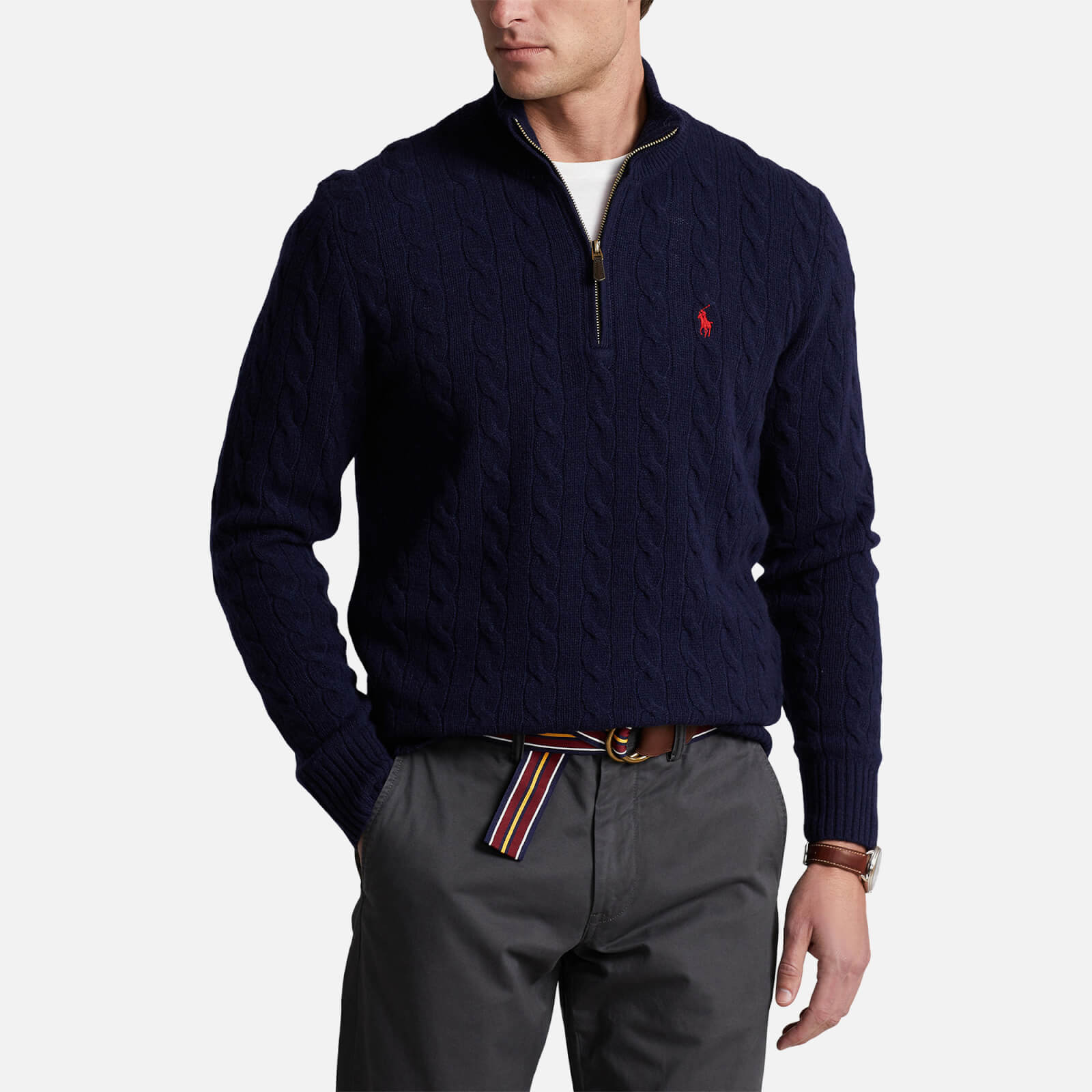 Polo Ralph Lauren Wool and Cashmere-Blend Jumper - XL