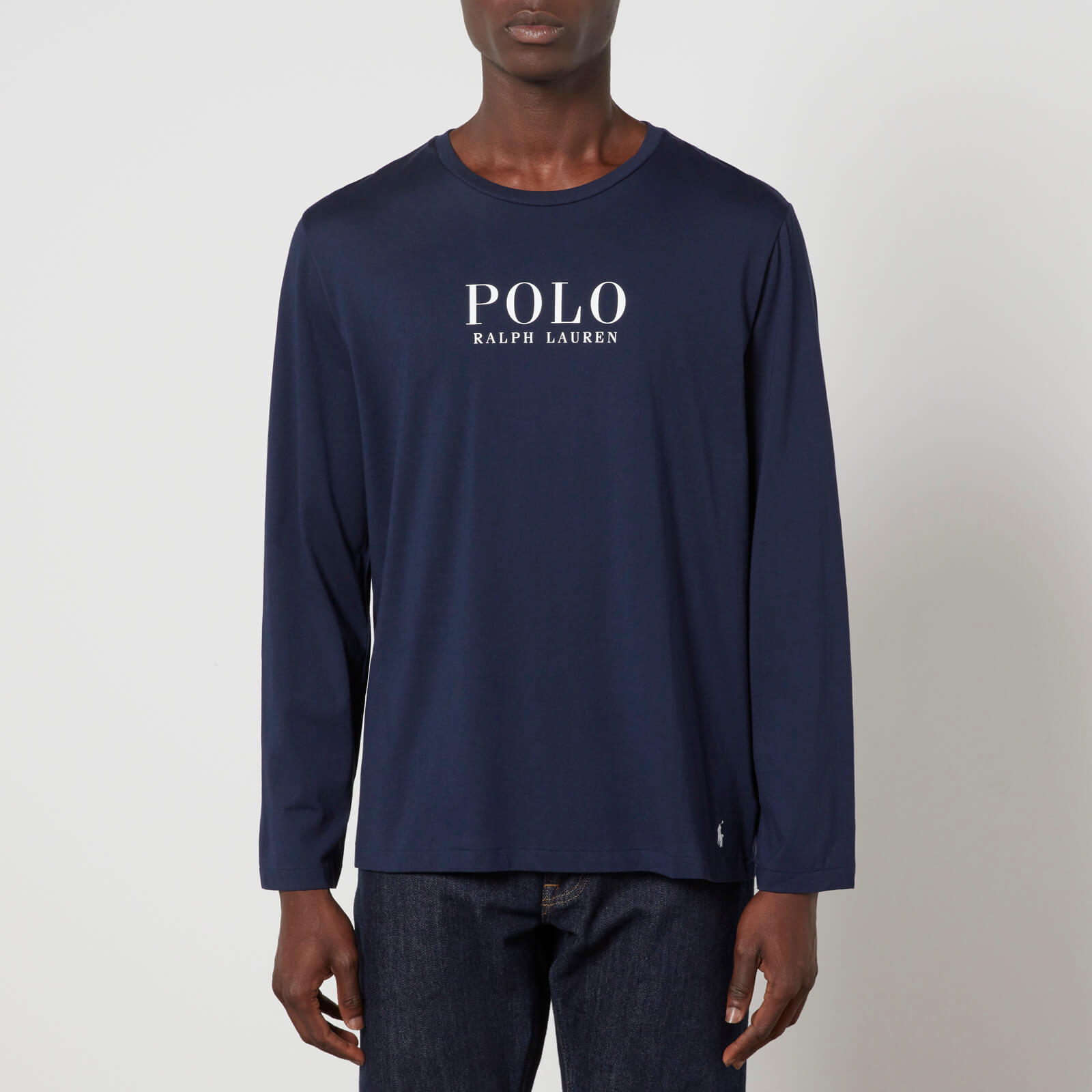 Polo Ralph Lauren Logo-Print Cotton-Jersey T-Shirt - L