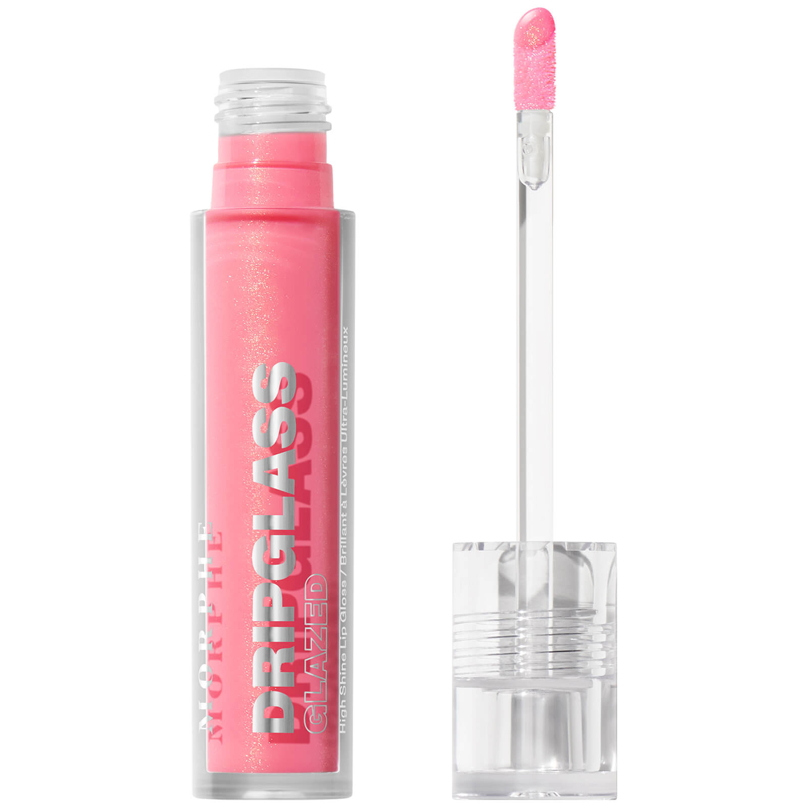 Morphe Dripglass Glazed High Shine Lip Gloss 3.8ml (Various Shades) - Pink Mirror