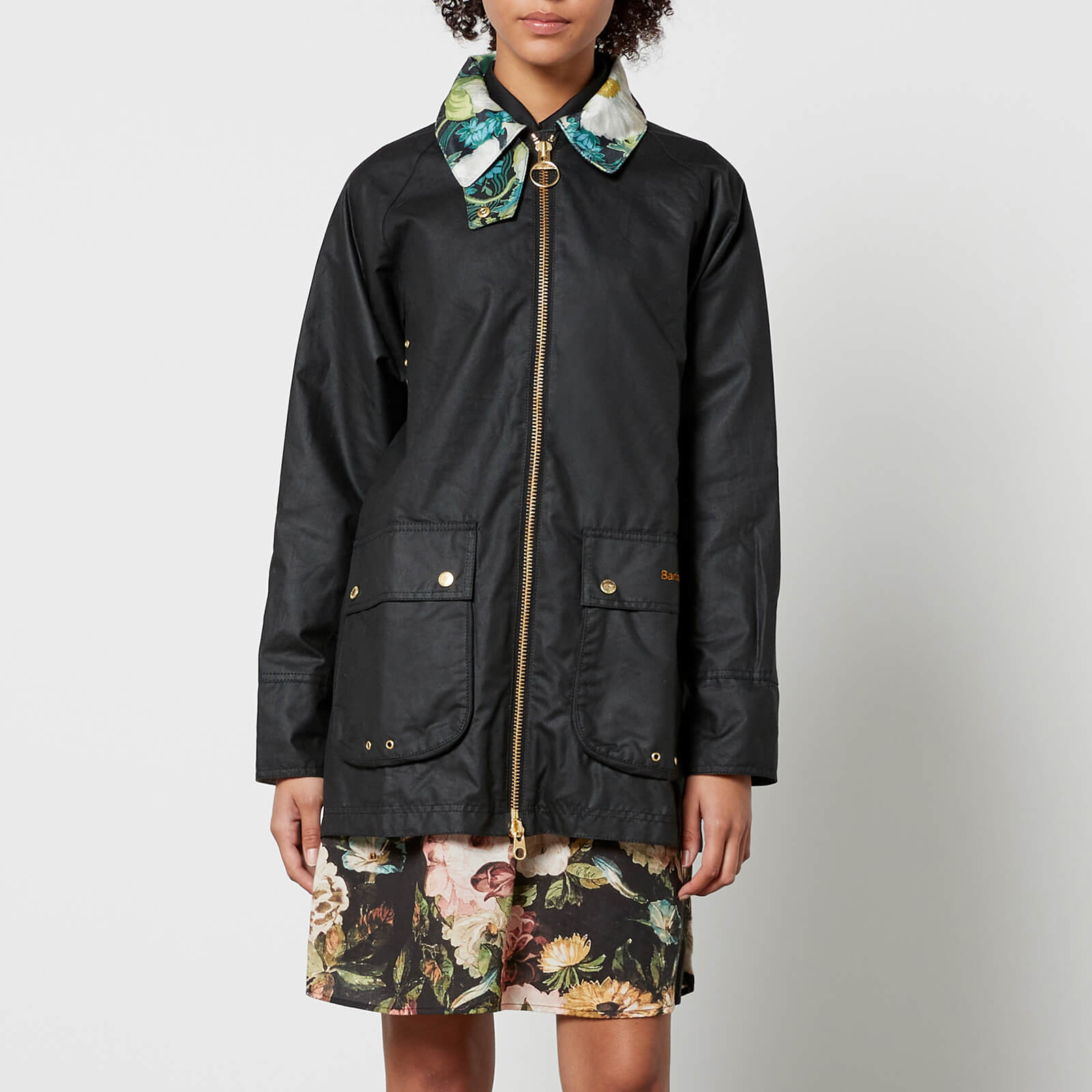 Barbour x House of Hackney Dalston Waxed-Cotton Coat