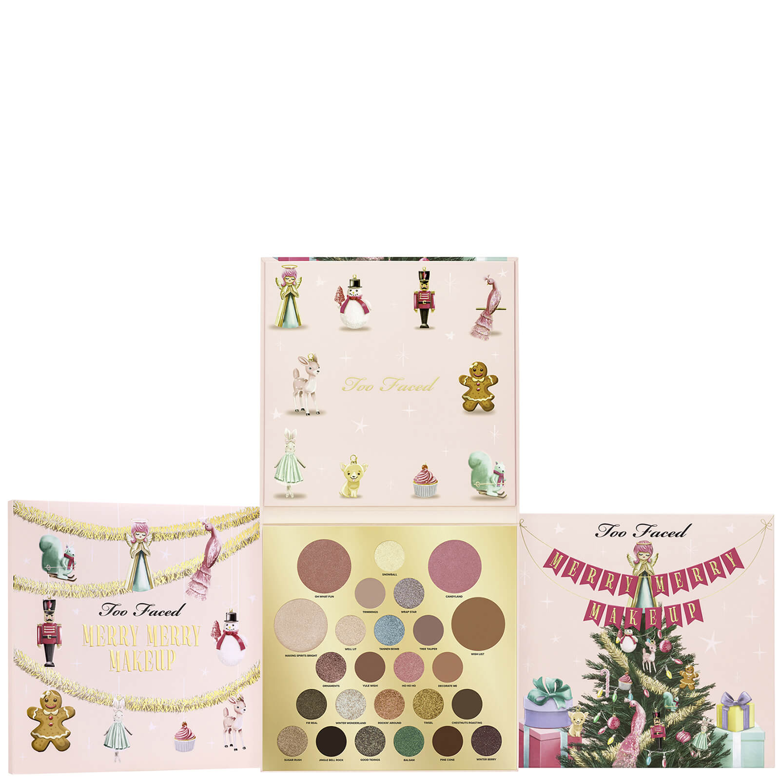 Photos - Eyeshadow Too Faced Limited Edition Merry Merry Makeup  Palette 