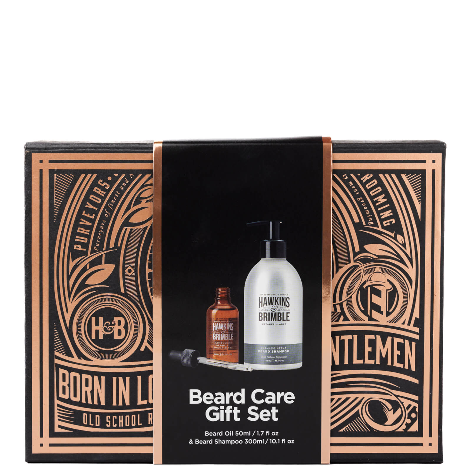 Image of Hawkins & Brimble Beard Gift Set Box