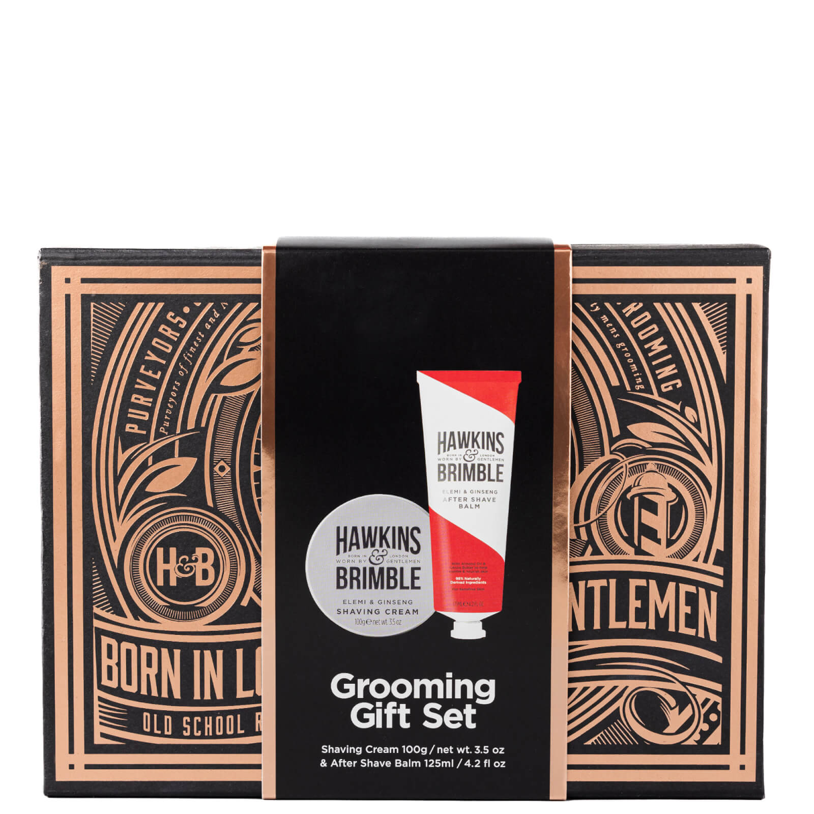 Image of Hawkins & Brimble Shaving Gift Set Box