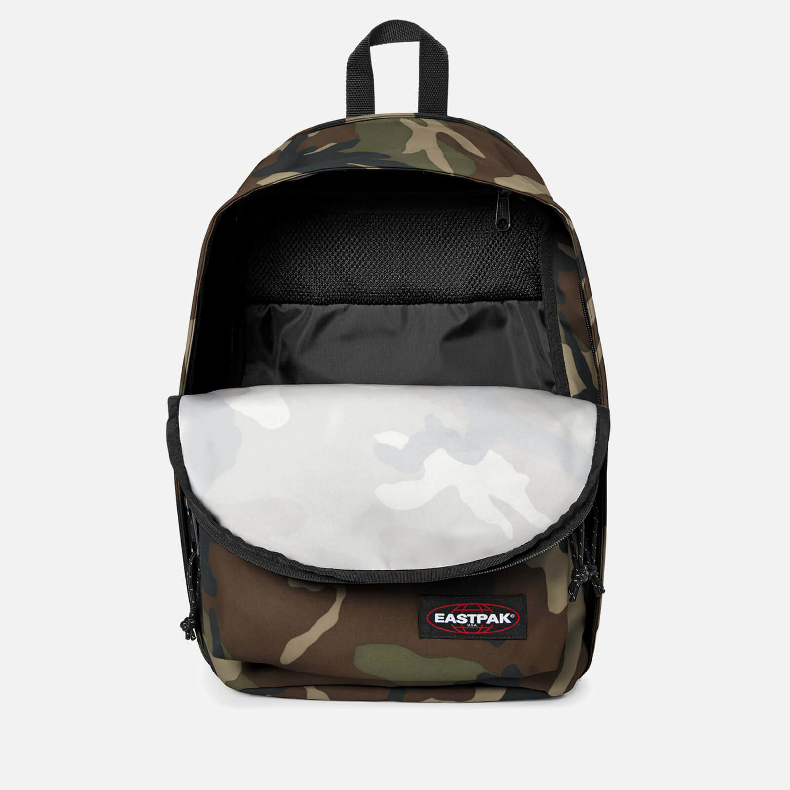 eastpak back to work camouflage nylon backpack