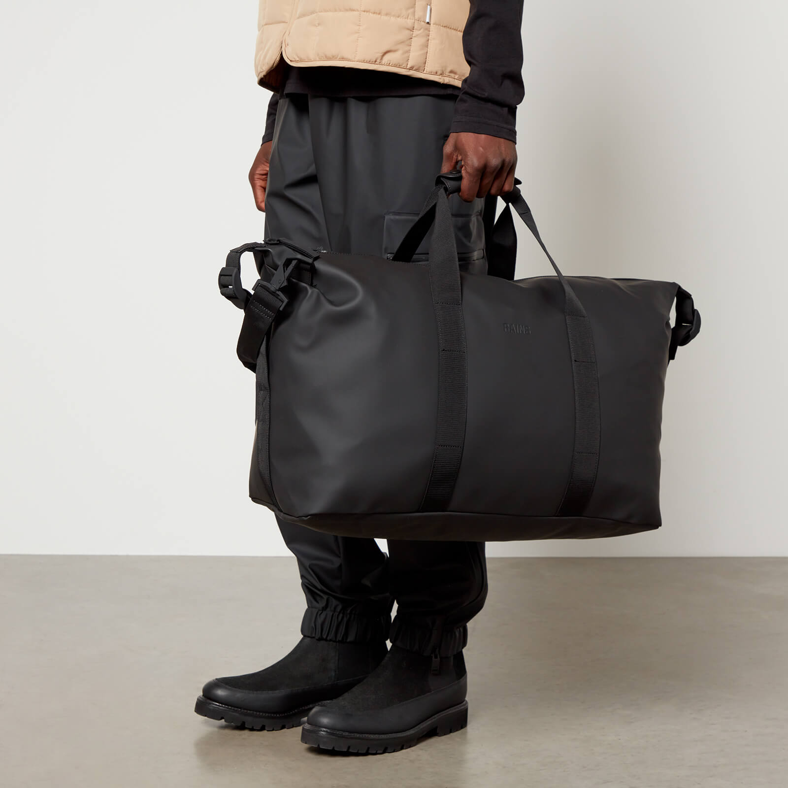 Rains Hilo Matte Shell Weekend Bag