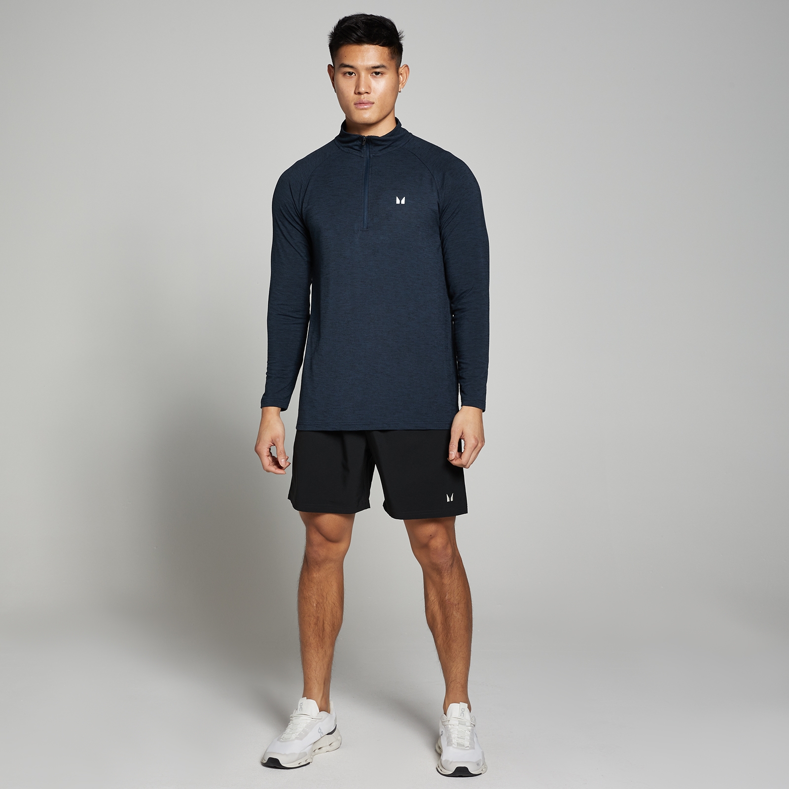 MP Men's Performance 1/4 Zip - Navy Marl - S