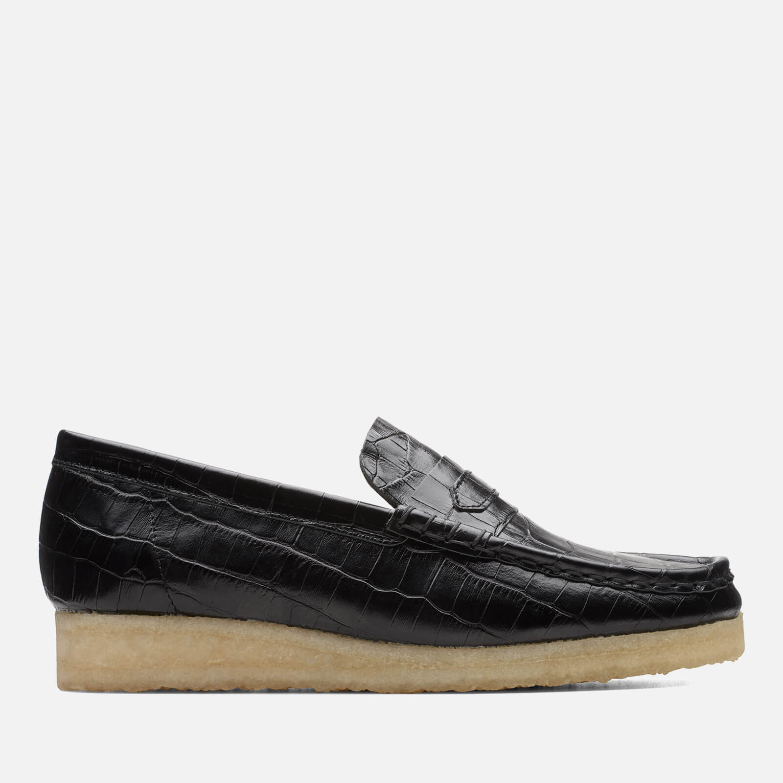 clarks originals women's wallabee leather loafers - uk 4