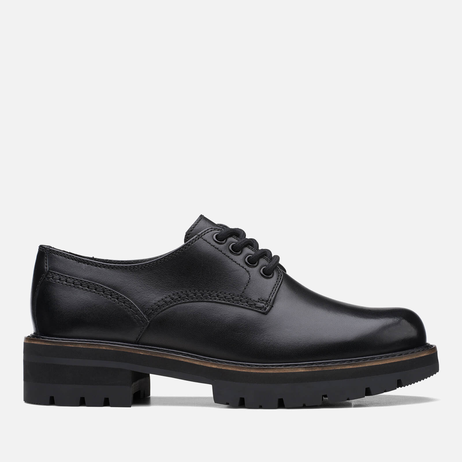 Clarks Women’s Orianna Derby Leather Shoes