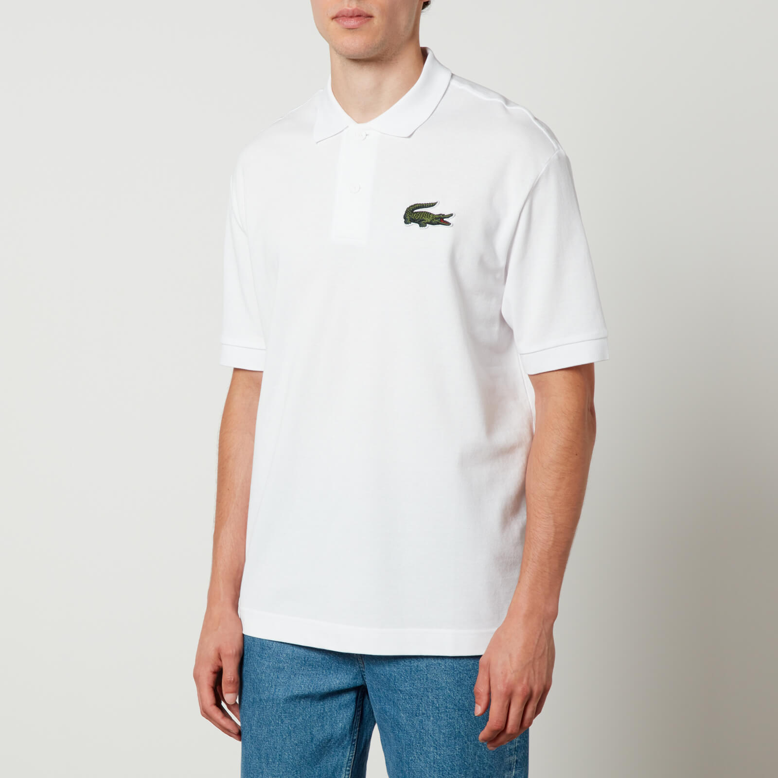 lacoste do croc 80's cotton polo shirt - xxl