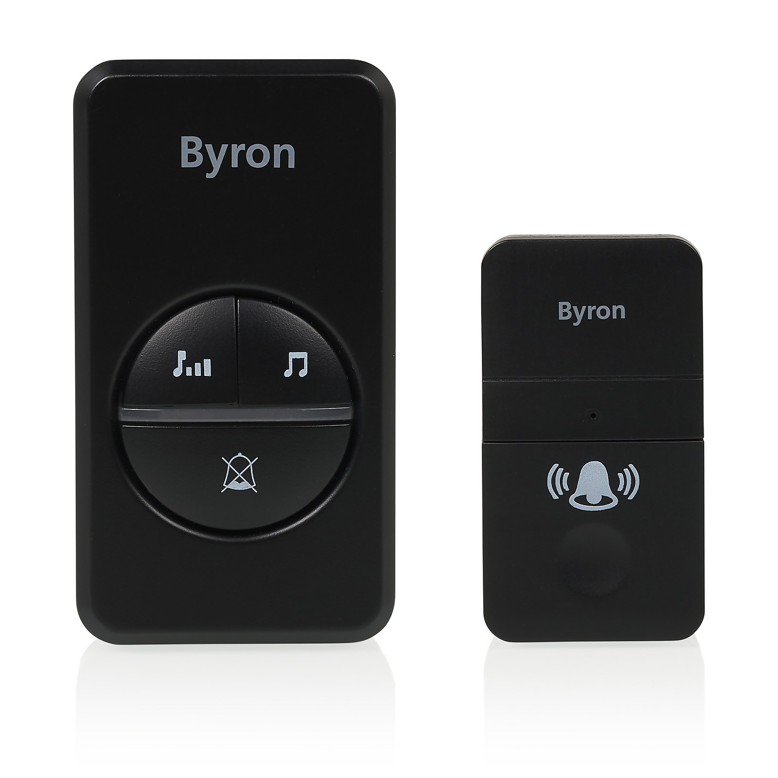 Byron Kinetic Plug In Doorbell - Black