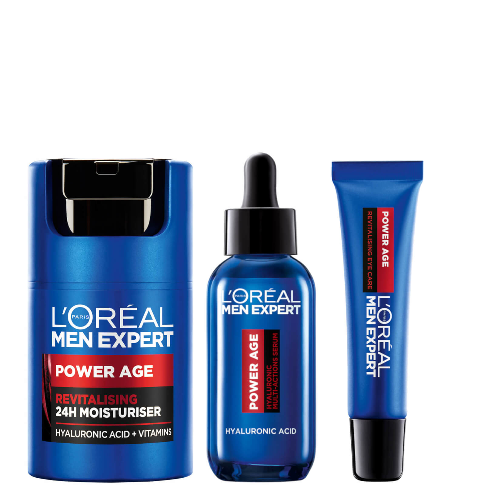 L'oréal Paris L'oréal Men Expert 3-step Power Age Routine In Blue