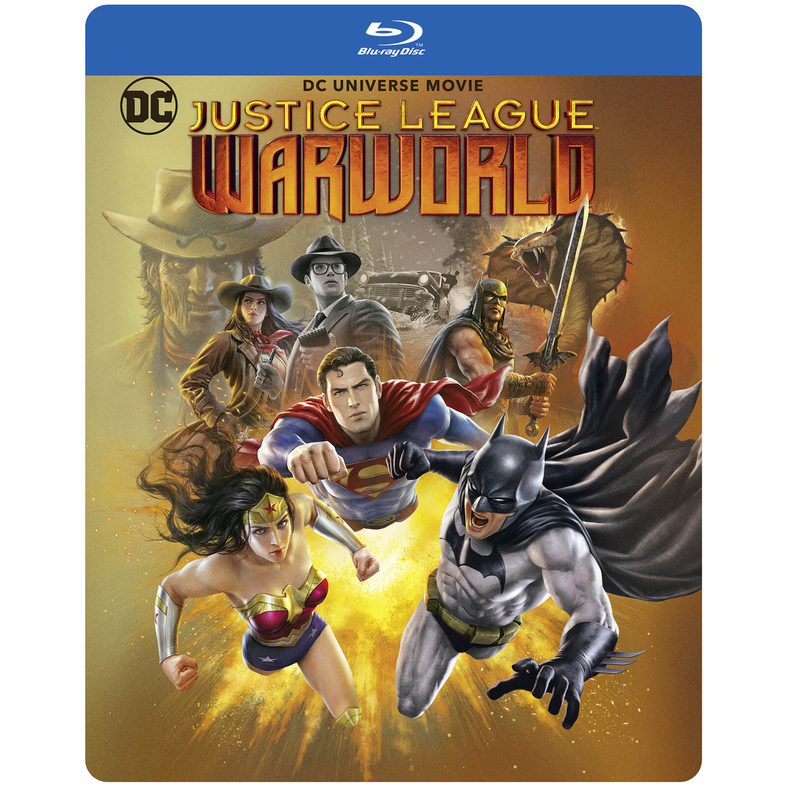 Justice League: Warworld Steelbook