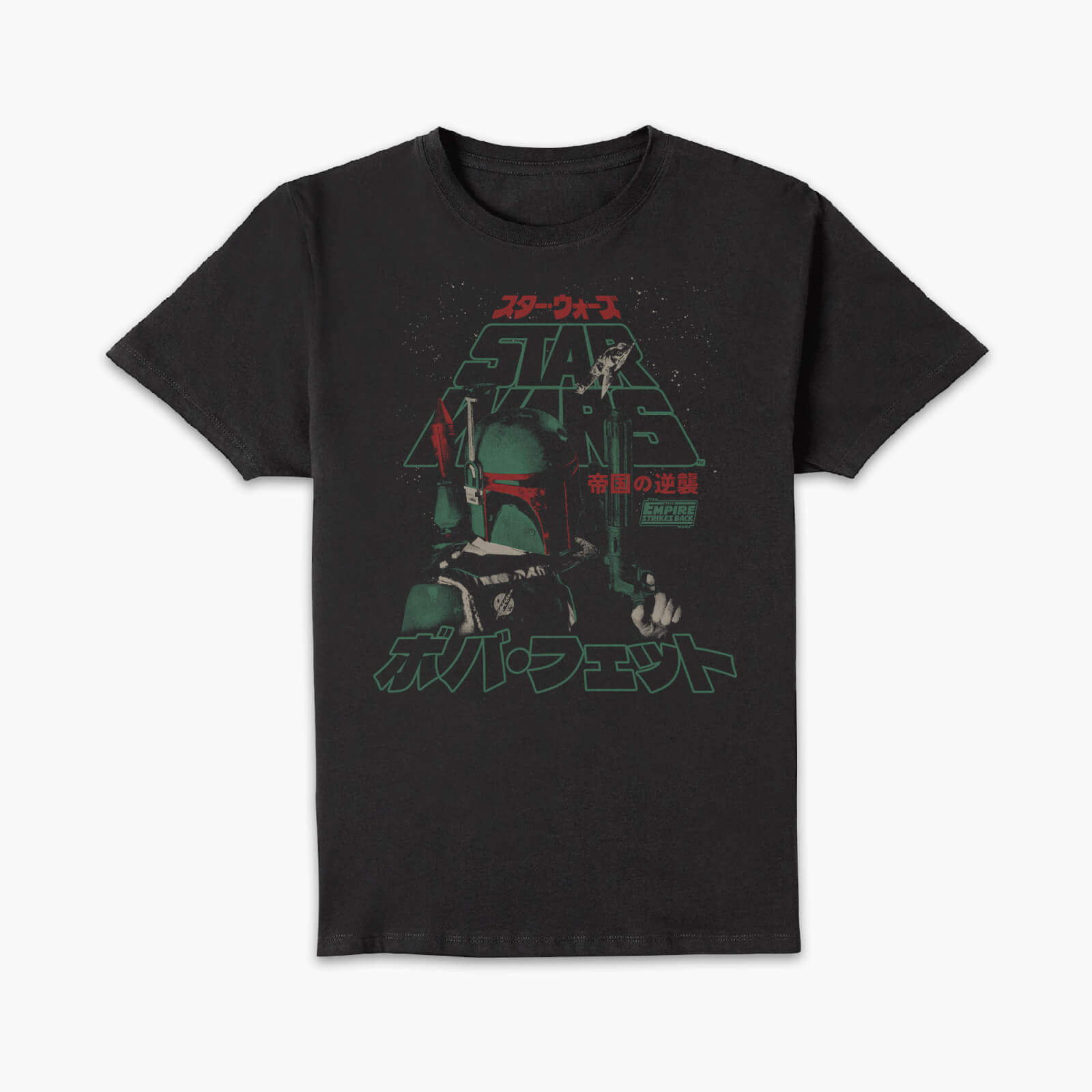 Star Wars Boba Fett Retro Unisex T-Shirt - Black - XS - Nero