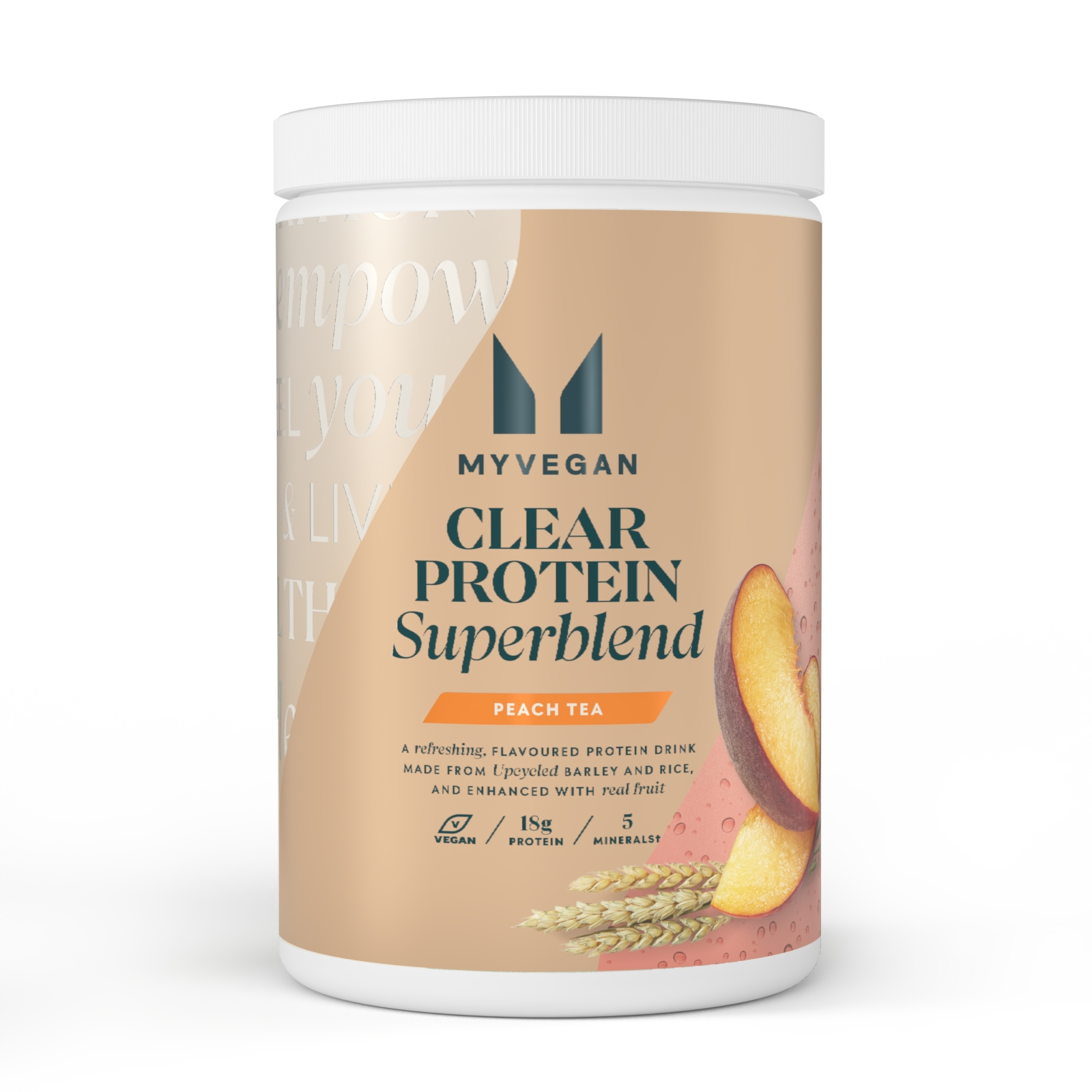 Myprotein UK Myvegan Clear Protein Superblend - 20servings - Peach Tea