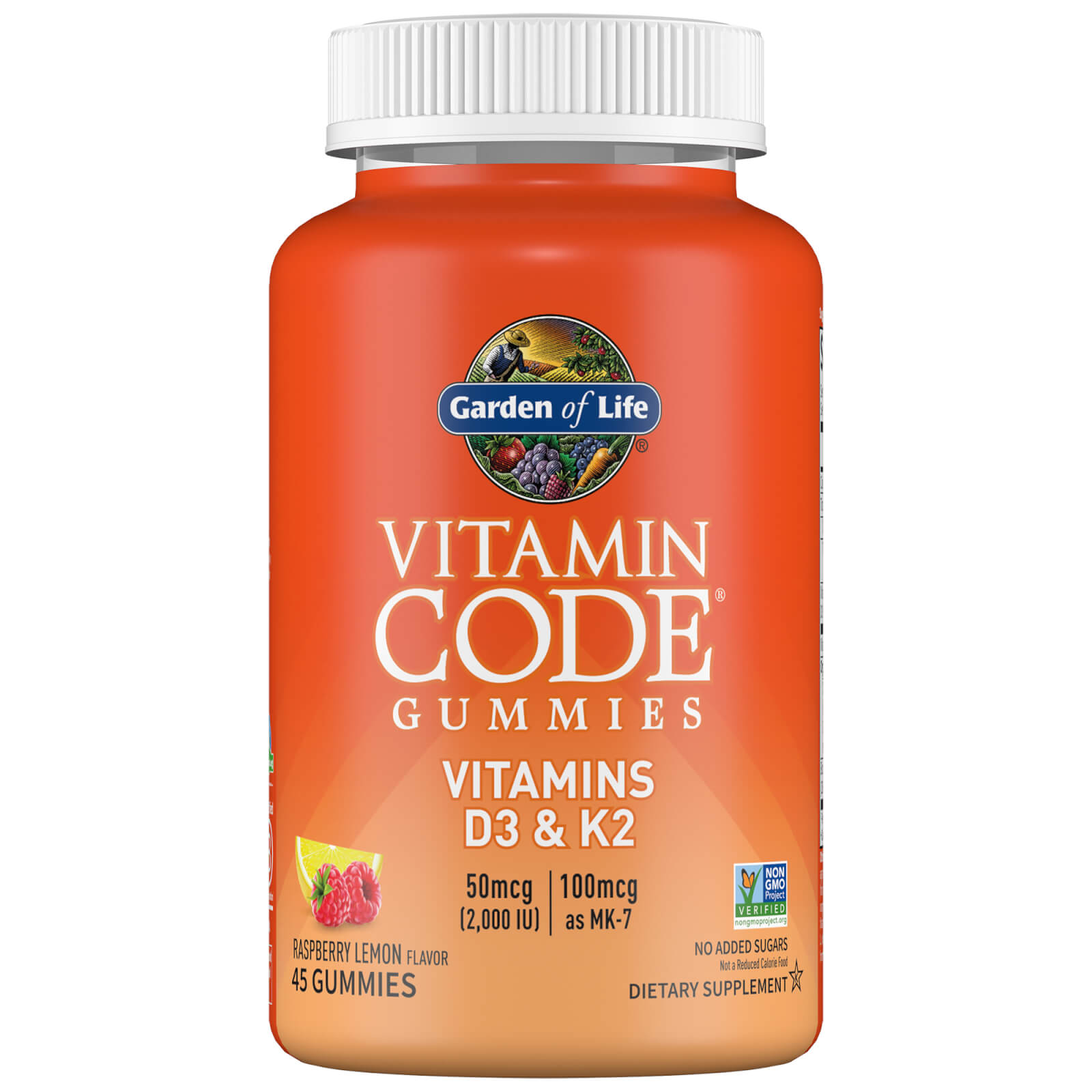 Vitamin Code D3 Plus K2 Gummies