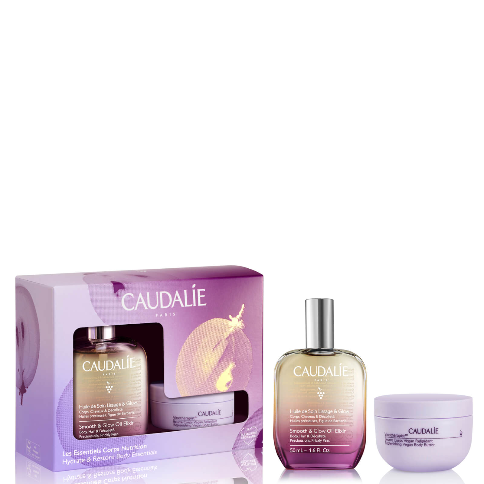 

Caudalie Smooth and Glow Oil Elixir Xmas Set