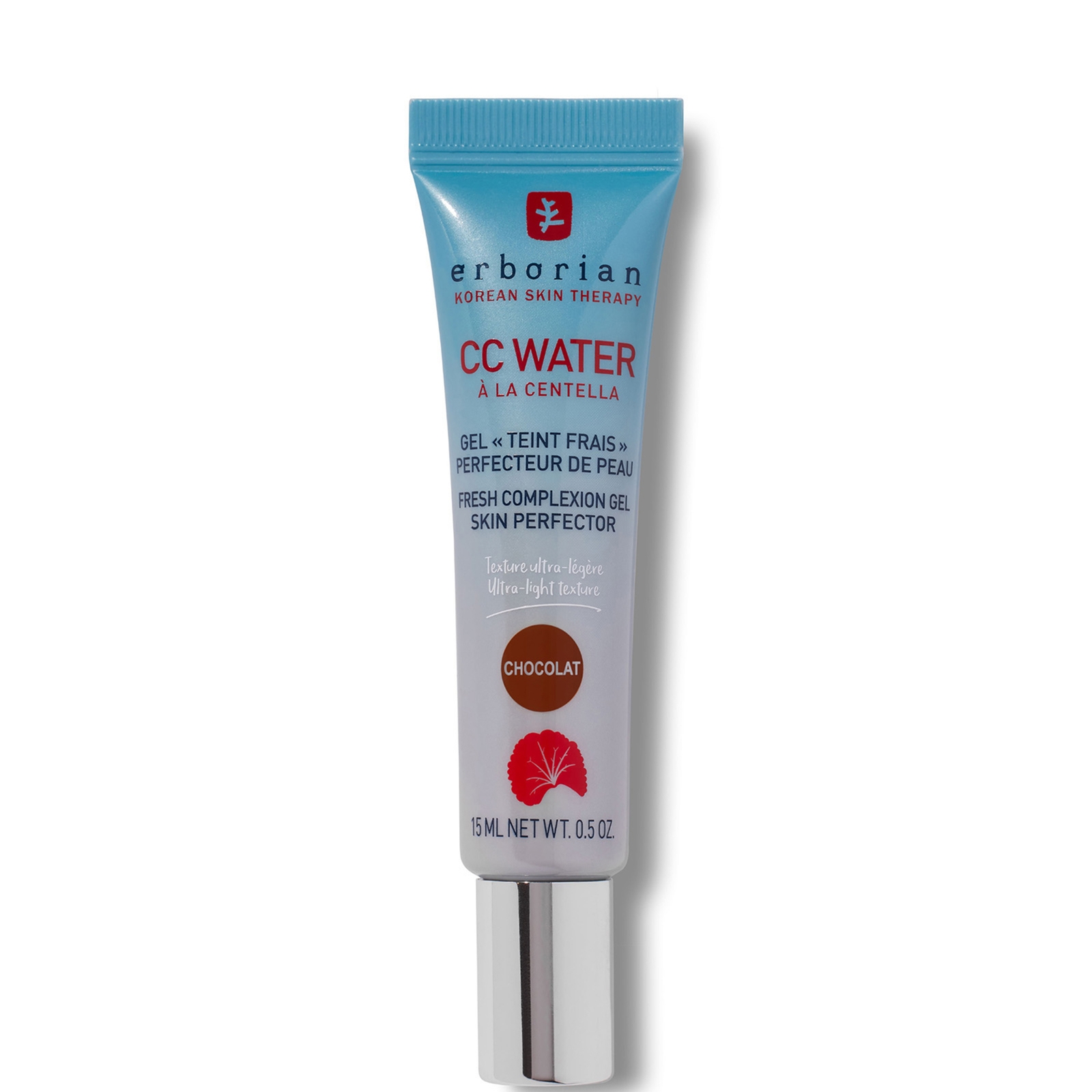 CC Water 15ml - Gel hidratante ultraligero refrescante y matificante para todo tipo de piel (Varios tonos) - Chocolat