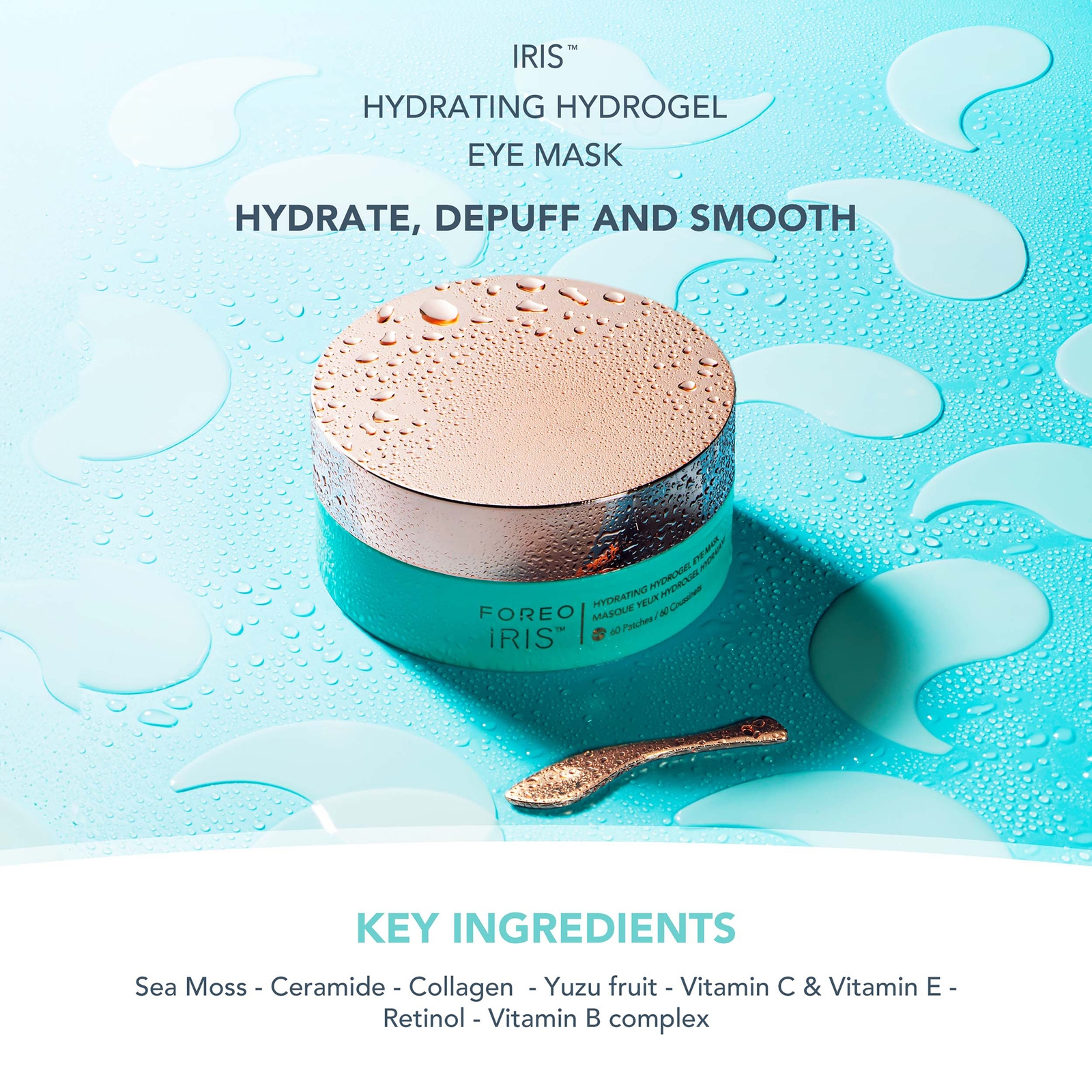 Thumbnail - FOREO IRIS Hydrating Hydrogel Eye Mask 60pcs