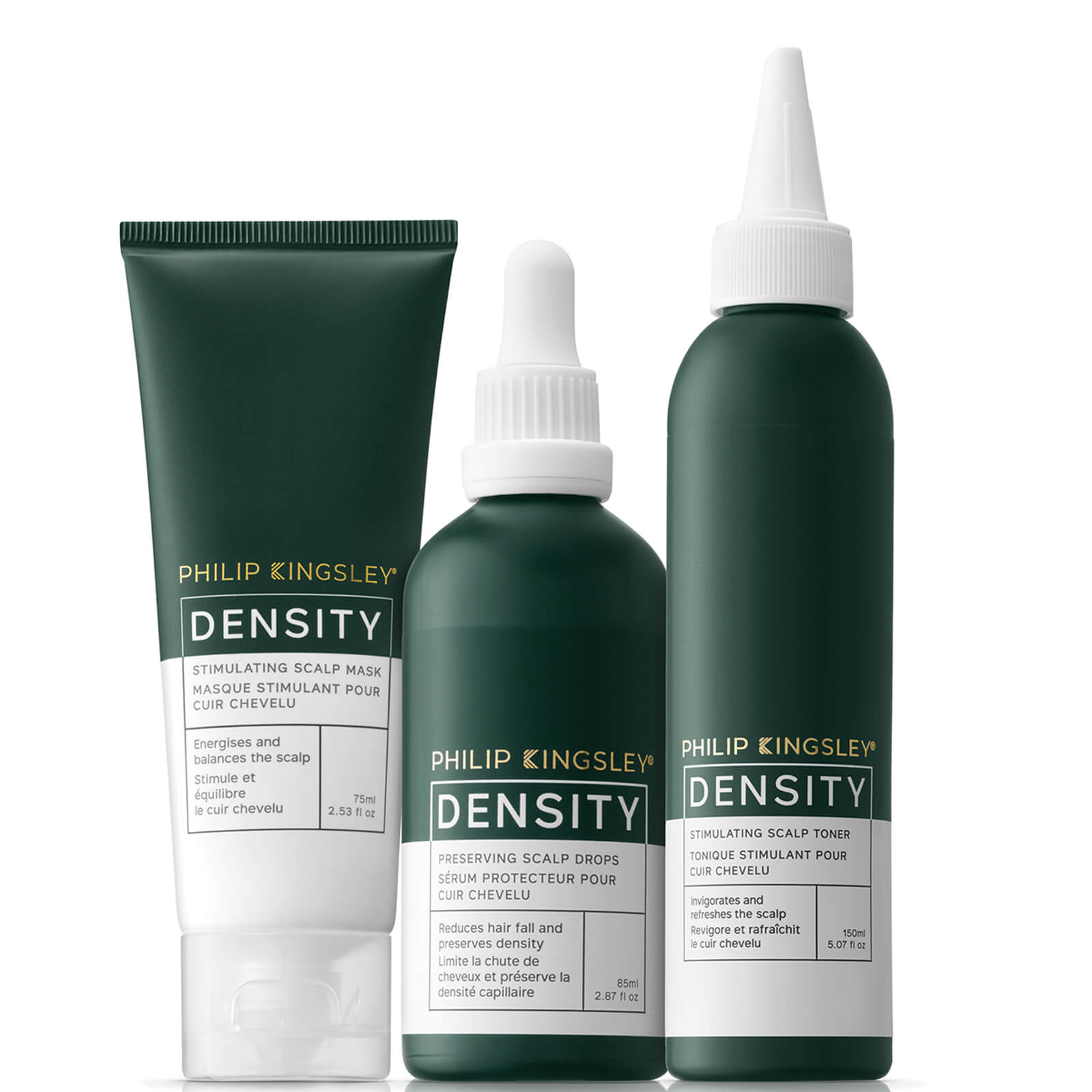 Photos - Hair Product Philip Kingsley Density Stimulating Scalp Collection  (Worth £92)