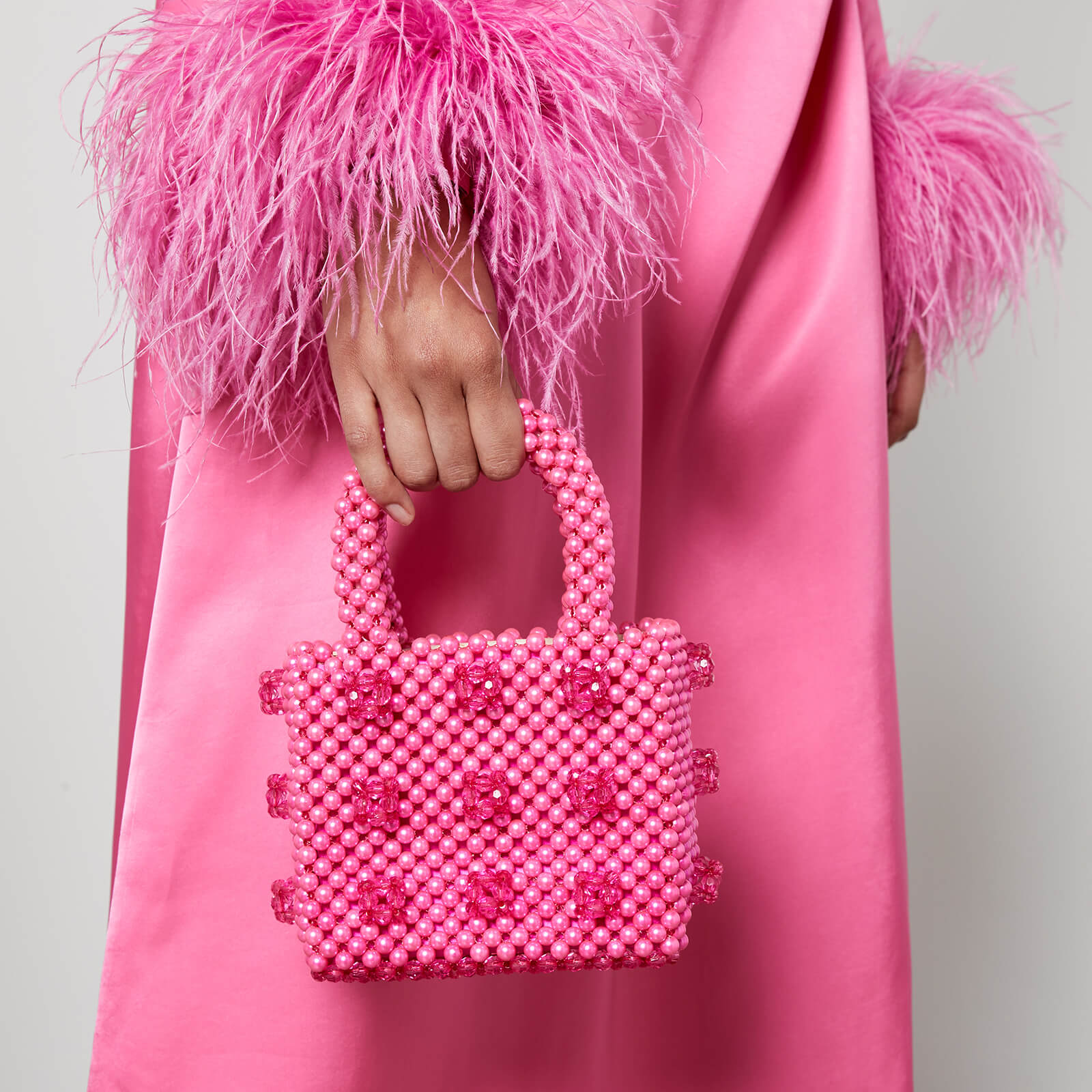 Shrimps Fuchsia Mini Antonia Bag - Women's
