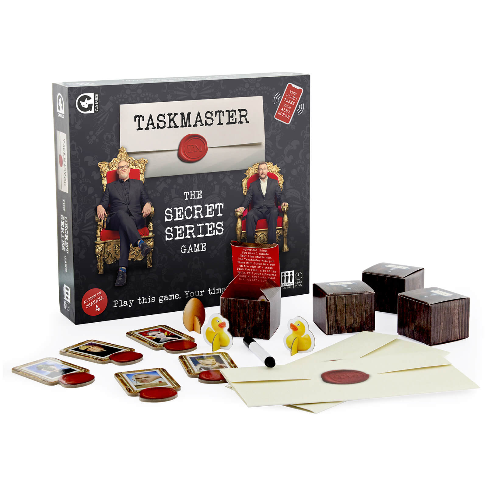 Image of Taskmaster - The Secret Series Board Game
