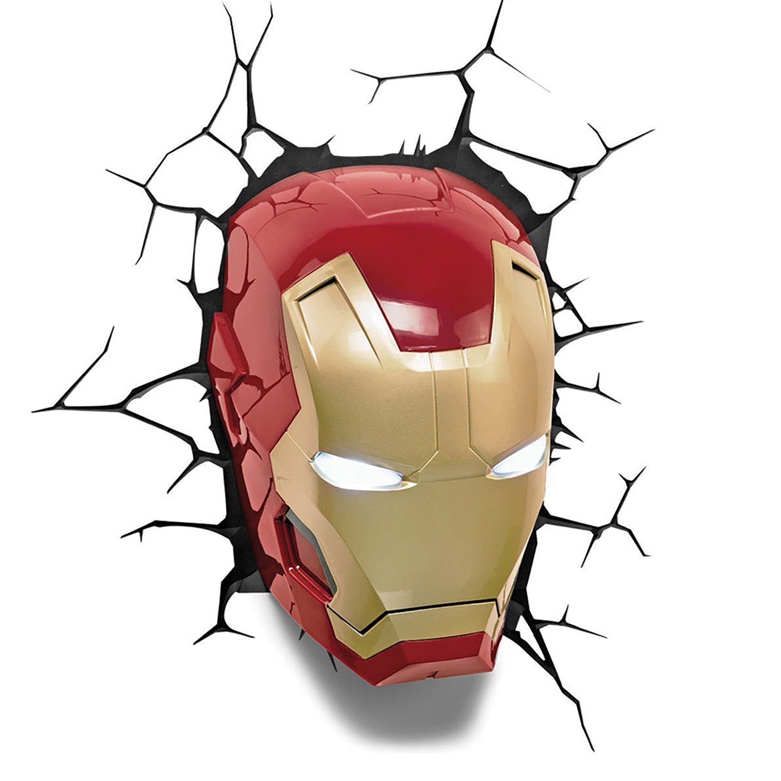 Image of 3D Marvel Iron Man Face Light