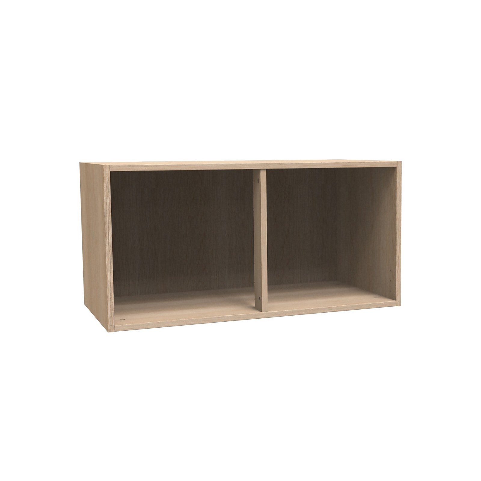 House Beautiful Realm Fitted Bedroom Double Bridging Unit - Oak Effect Shaker thumbnail