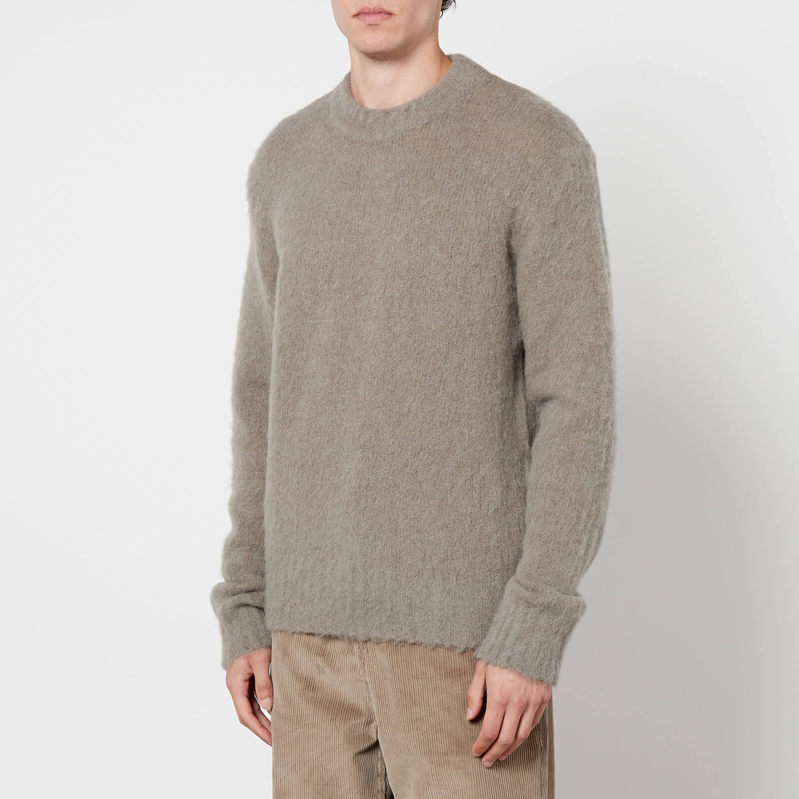 AMI Wool-Blend Jumper - L