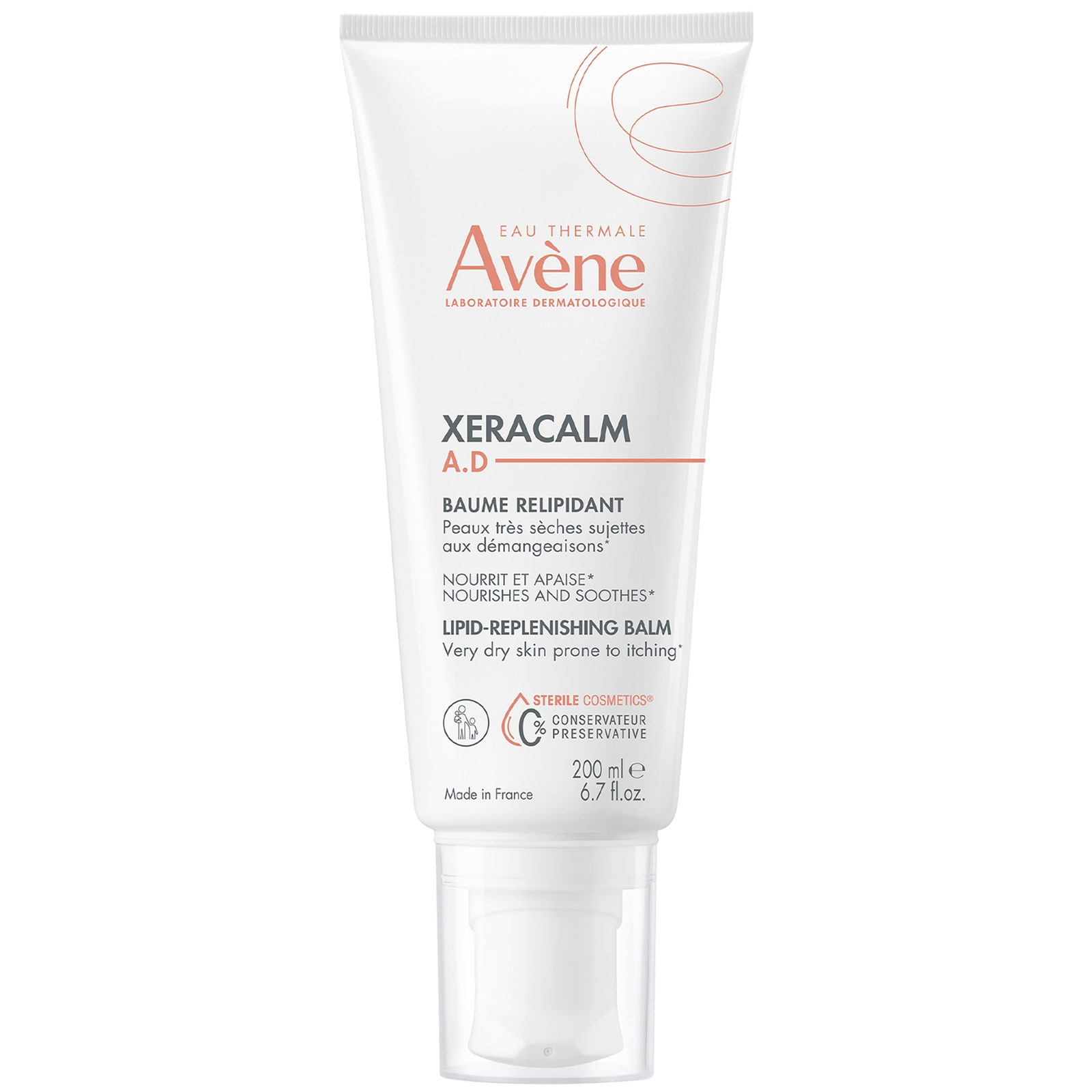 

Avène XeraCalm A.D. Lipid-Replenishing Balm Moisturiser for Dry, Itchy Skin 200ml