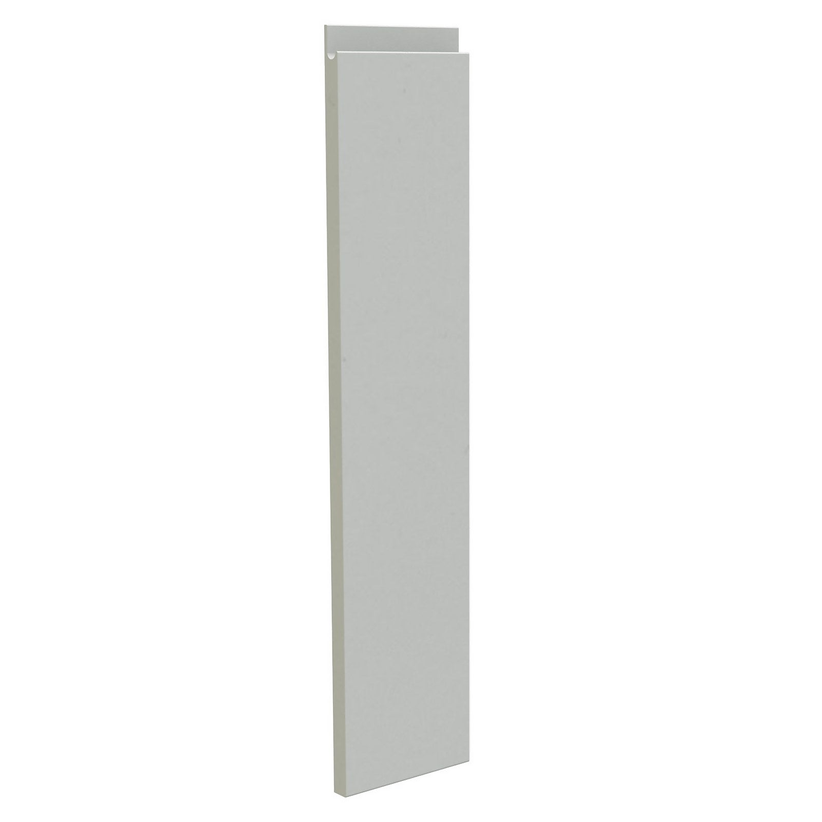 Handleless Kitchen Cabinet Door (W)147mm - Matt Light Grey thumbnail