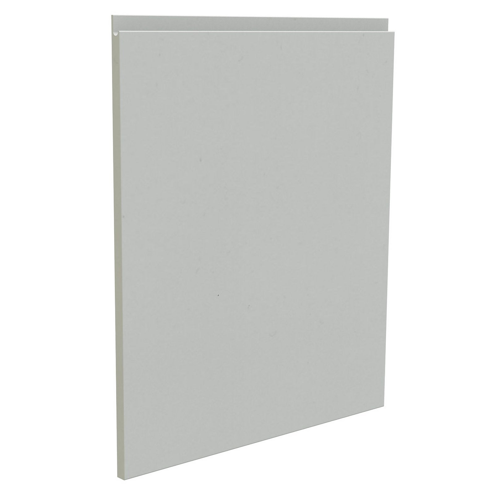 Handleless Kitchen Cabinet Door (W)497mm - Matt Light Grey thumbnail