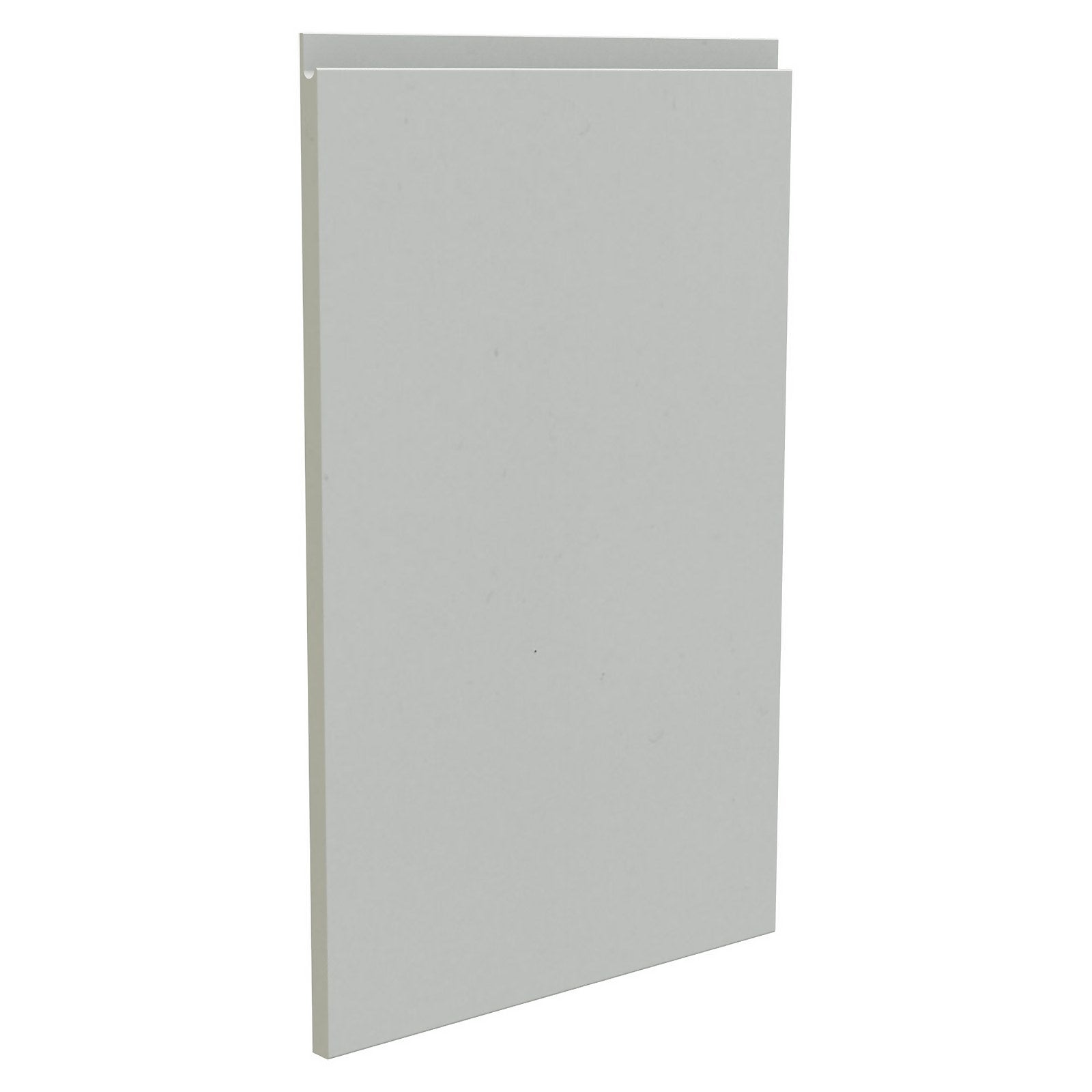 Handleless Kitchen Cabinet Door (W)447mm - Matt Light Grey thumbnail