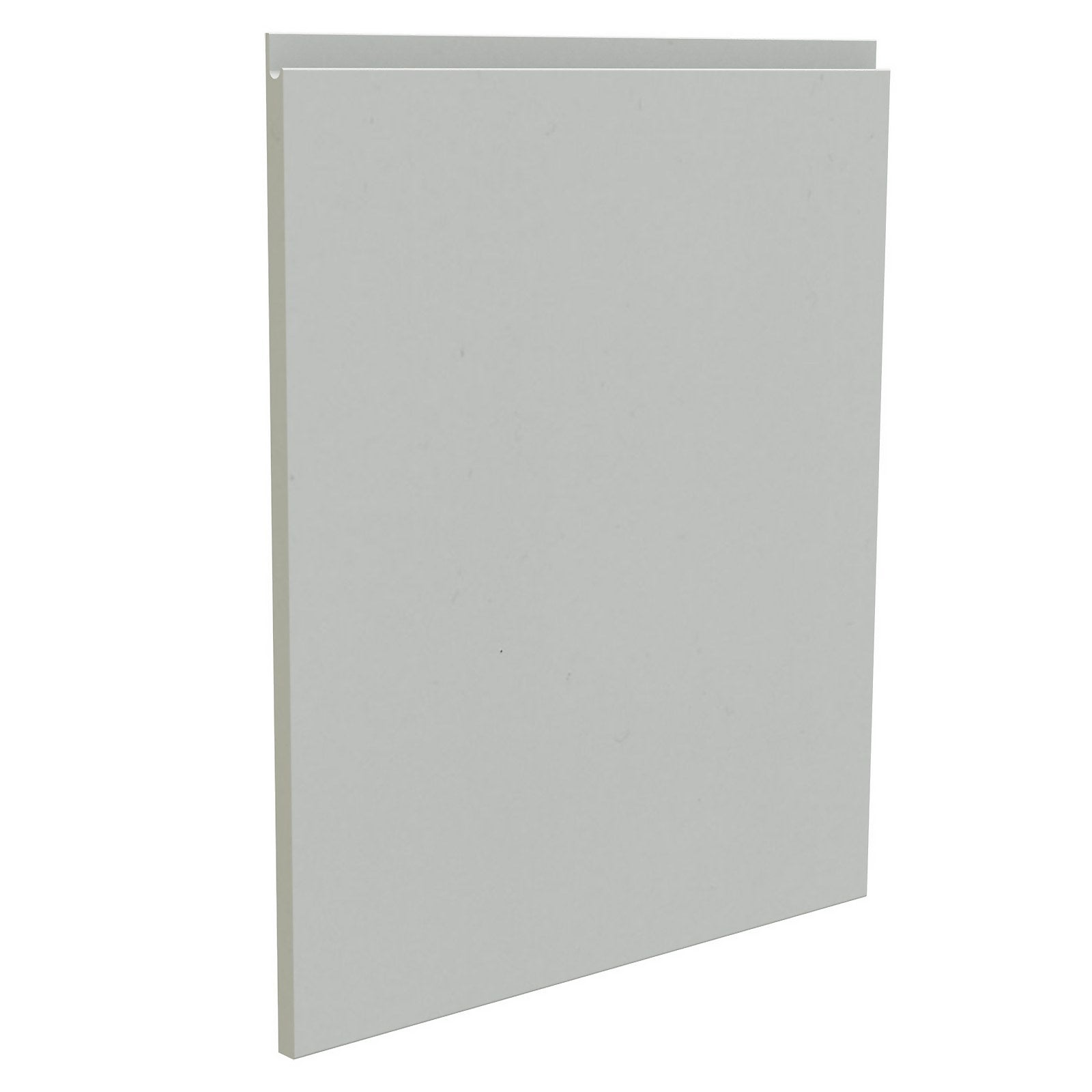 Handleless Kitchen Cabinet Door (W)597mm - Matt Light Grey thumbnail