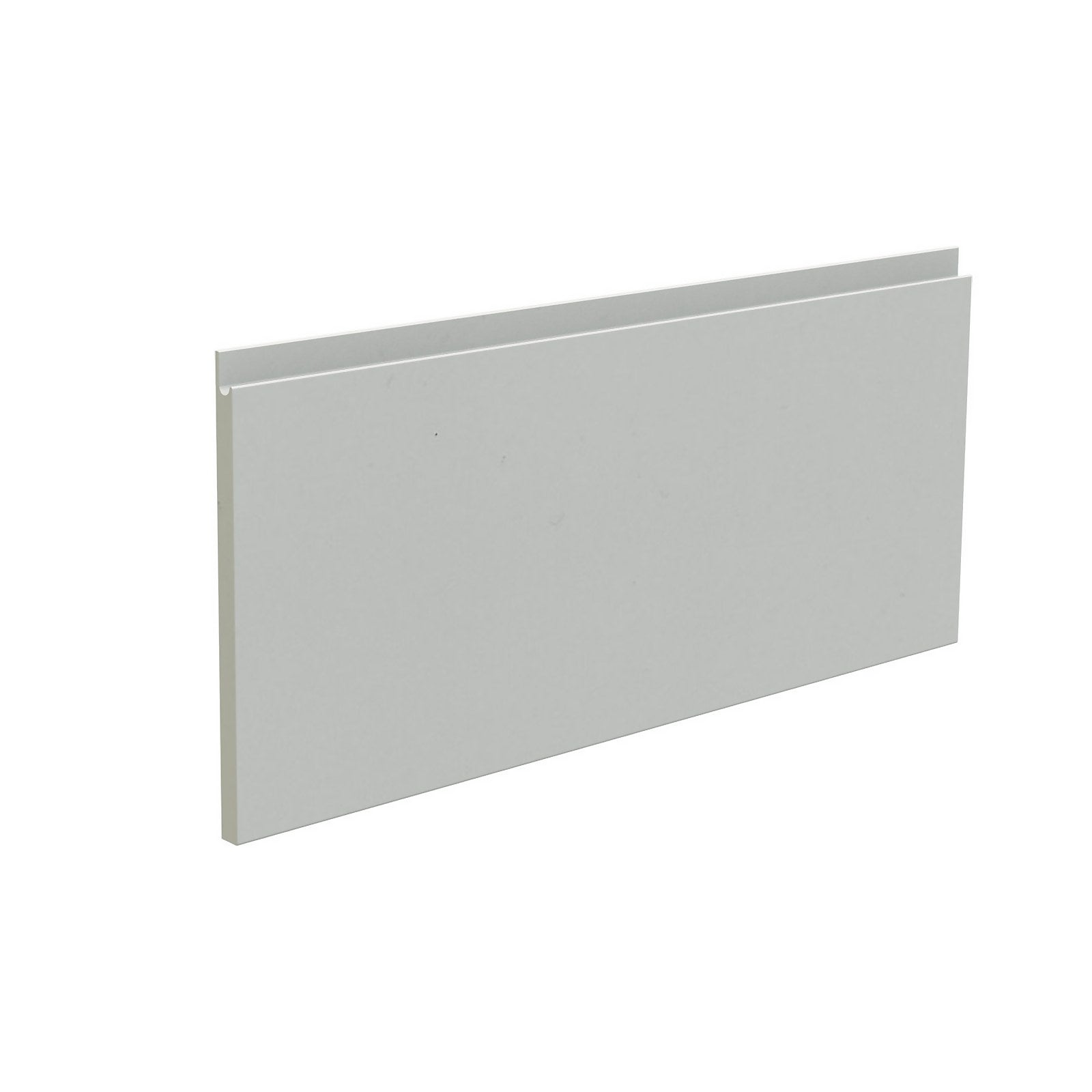 Handleless Kitchen Pan Drawer Front (W)797mm - Matt Light Grey thumbnail