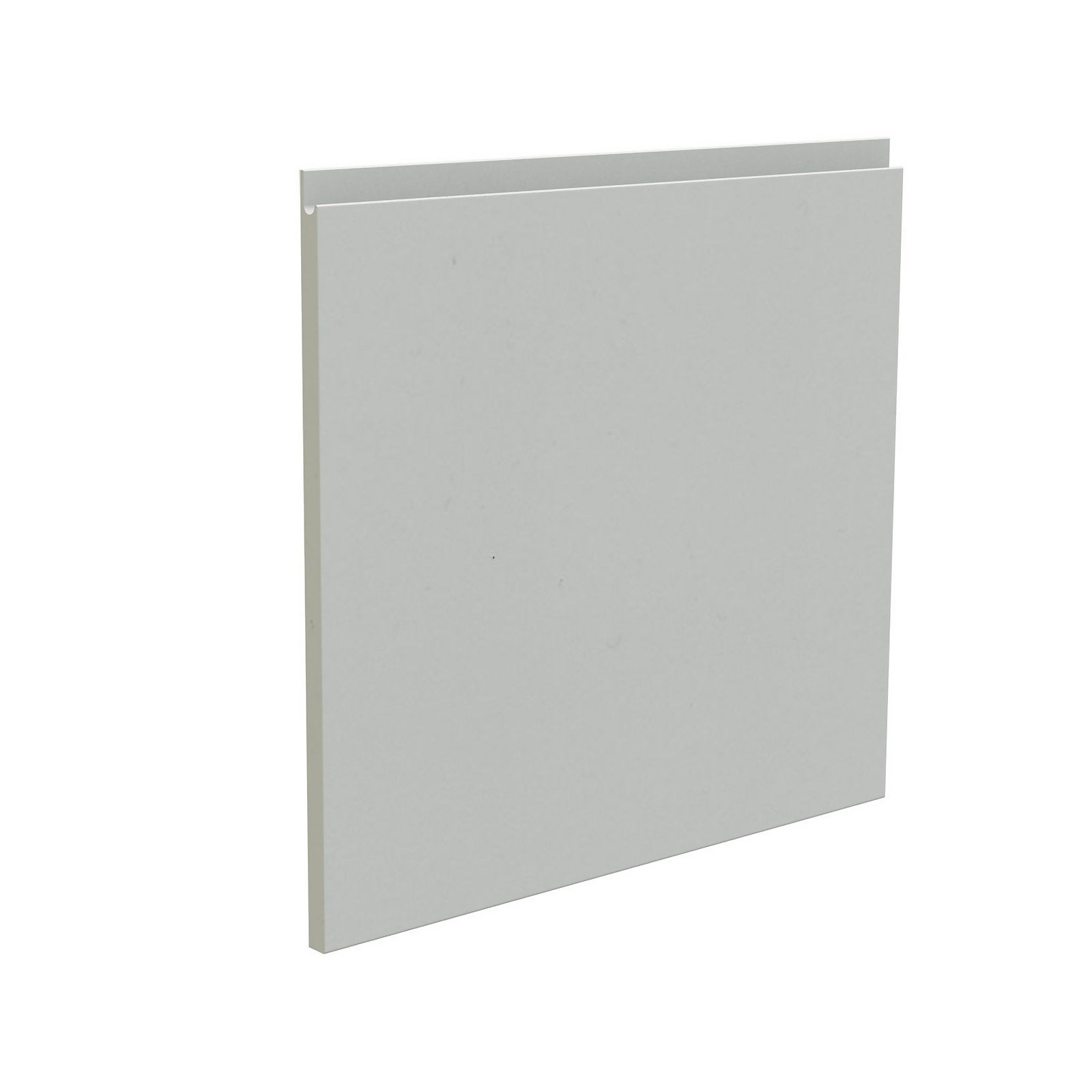 Handleless Kitchen Oven Tower Door (W)597mm - Matt Light Grey thumbnail
