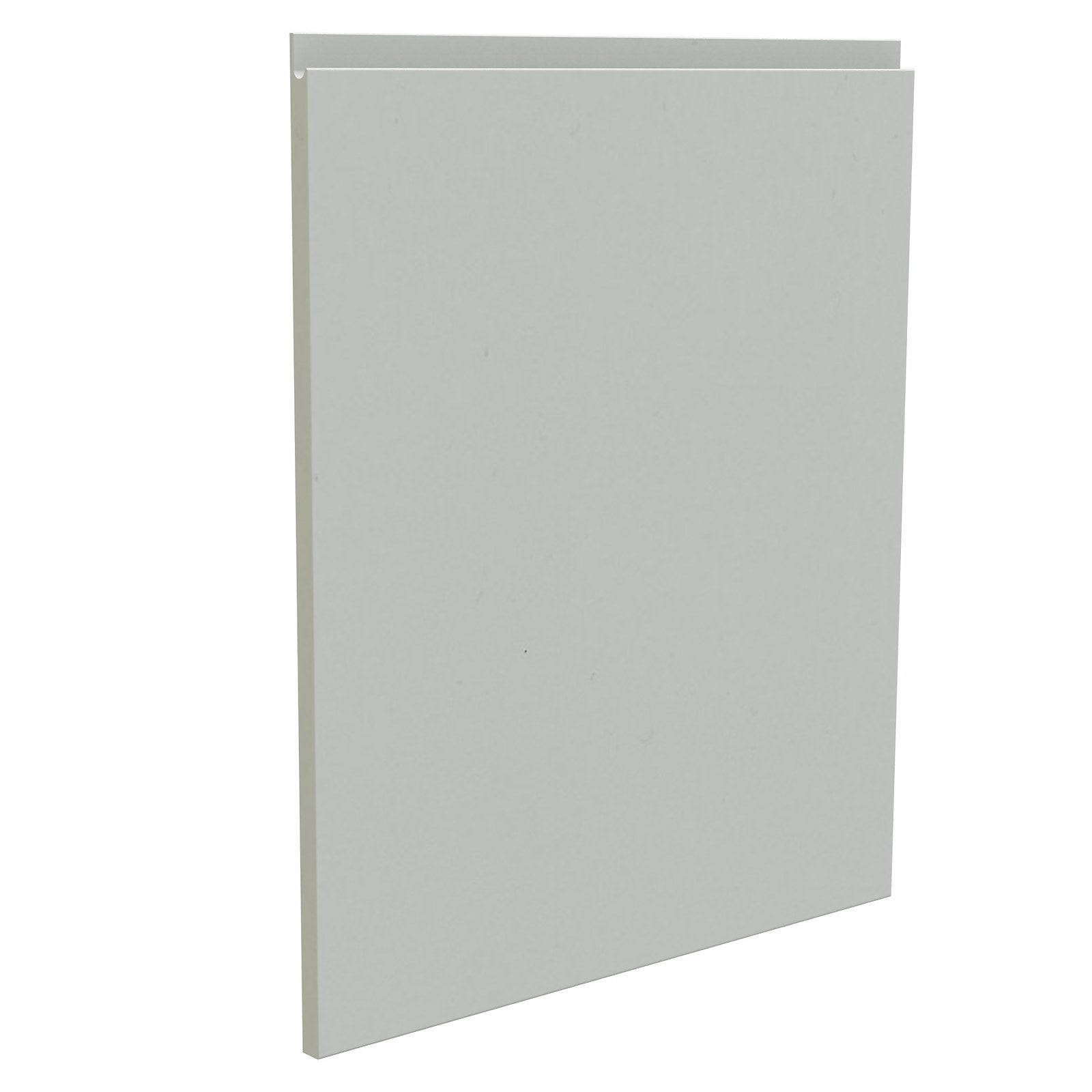 Handleless Kitchen Appliance Door (W)597mm - Matt Light Grey thumbnail
