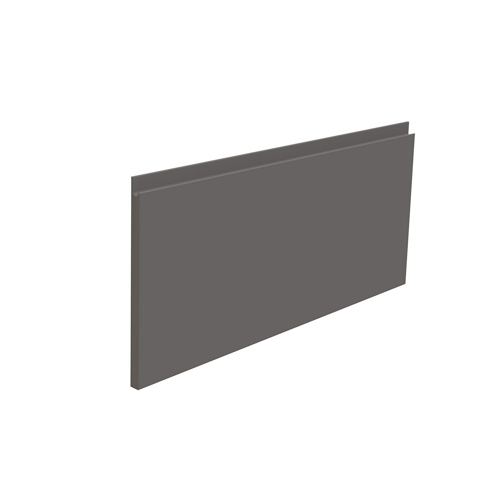 Handleless Kitchen Pan Drawer Front (W)797mm - Matt Dark Grey thumbnail