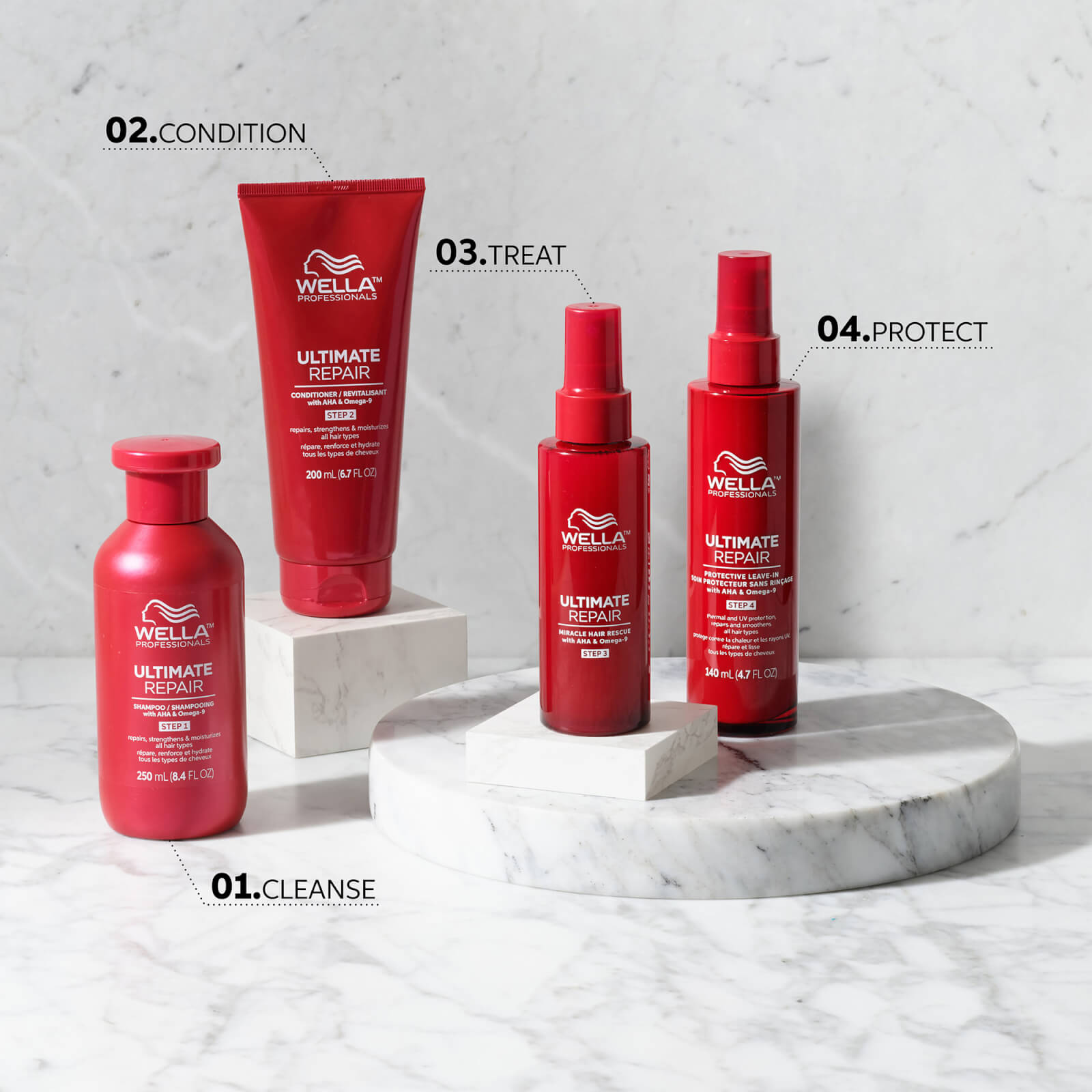 Thumbnail - Wella Professionals Care Ultimate Repair Protect Leave-in-Creme 140 ml