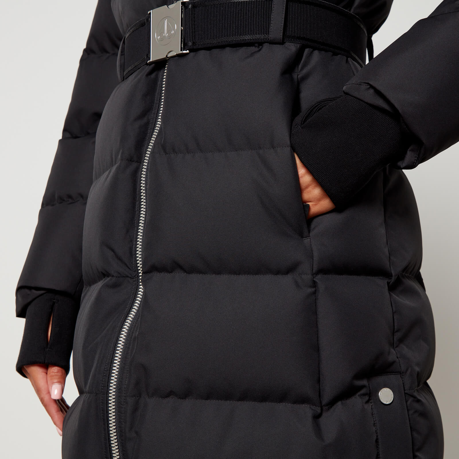 moose knuckles cloud down-filled shell parka - s