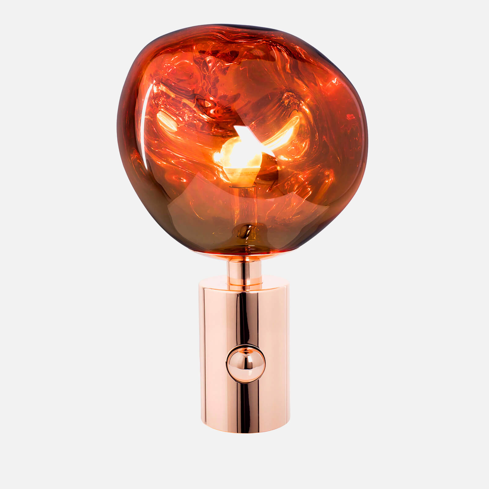 tom dixon melt table lamp - copper