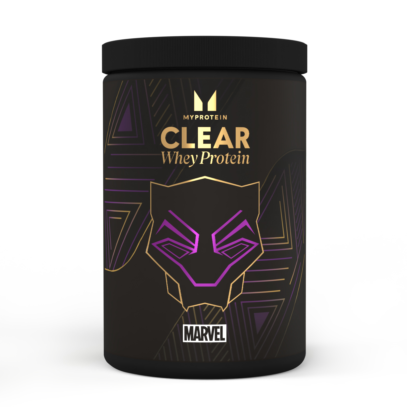 Image of Clear Whey Protein - MARVEL - 20porzioni - Black Panther - Blue Raspberry