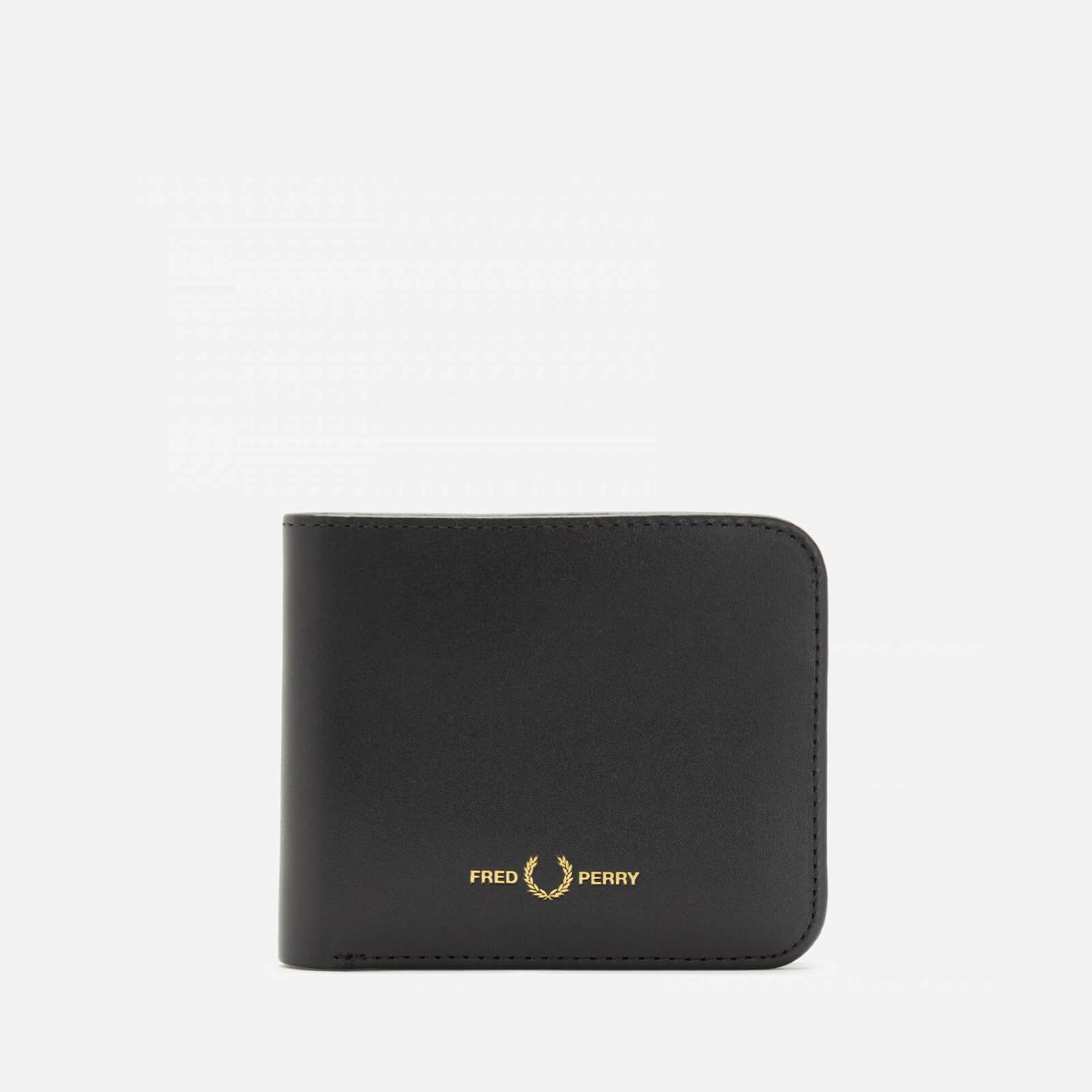 Fred Perry Men's Burnished Leather Wallet - Black